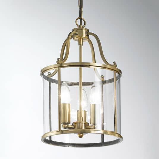 B-Ware Orion Runde Laternenform Hängeleuchte Hängeleuchte Lampe Leuchte Rieka 25cm E14 - 9003090236046