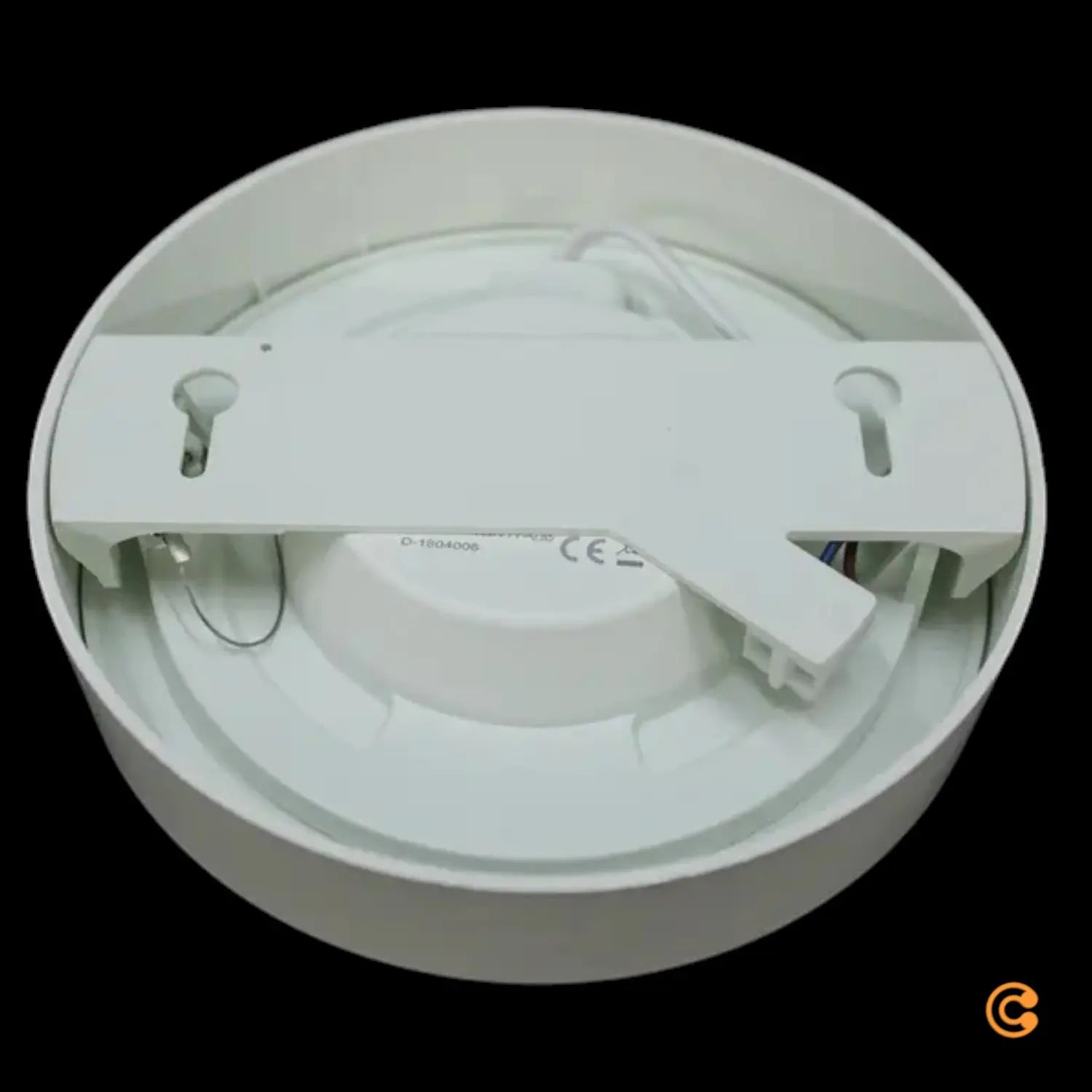 B-Ware Esra Led Deckenleuchte Deckenlampe Badezimmerlampe Badleuchte Weiß Chromoptik - 4251096512564