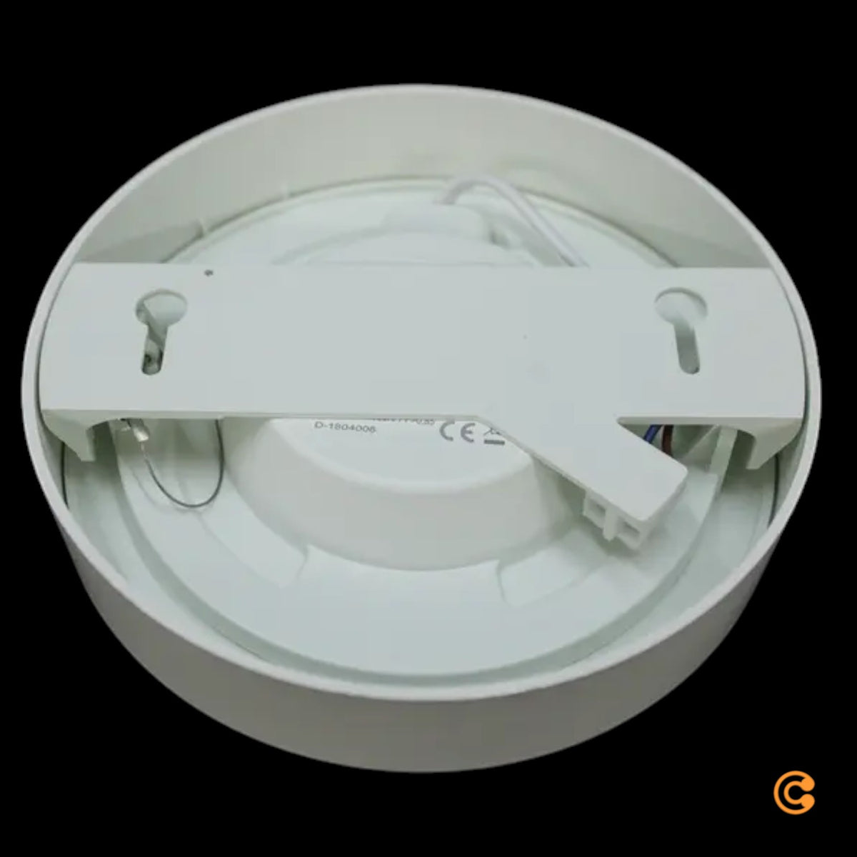 Esra LED-Deckenleuchte Deckenlampe Badezimmerlampe Badleuchte Weiß Chromoptik - 4251096512564