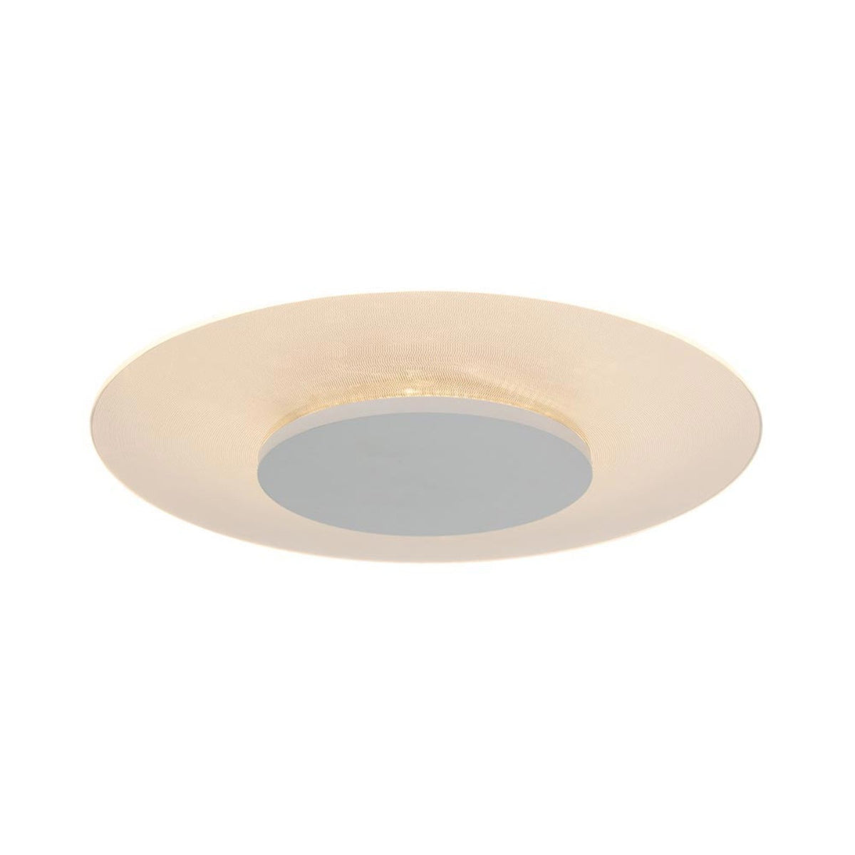 Steinhauer Deckenleuchte Lampe LIDO LED weiß Rundleuchte Metall Modern 28cm 12W - 8712746106237