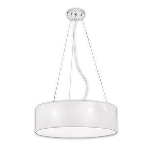 B-Ware Orion Runde Textil Pendelleuchte Ufo Mit Weißem Schirm Deckenlampe Deckenlampe