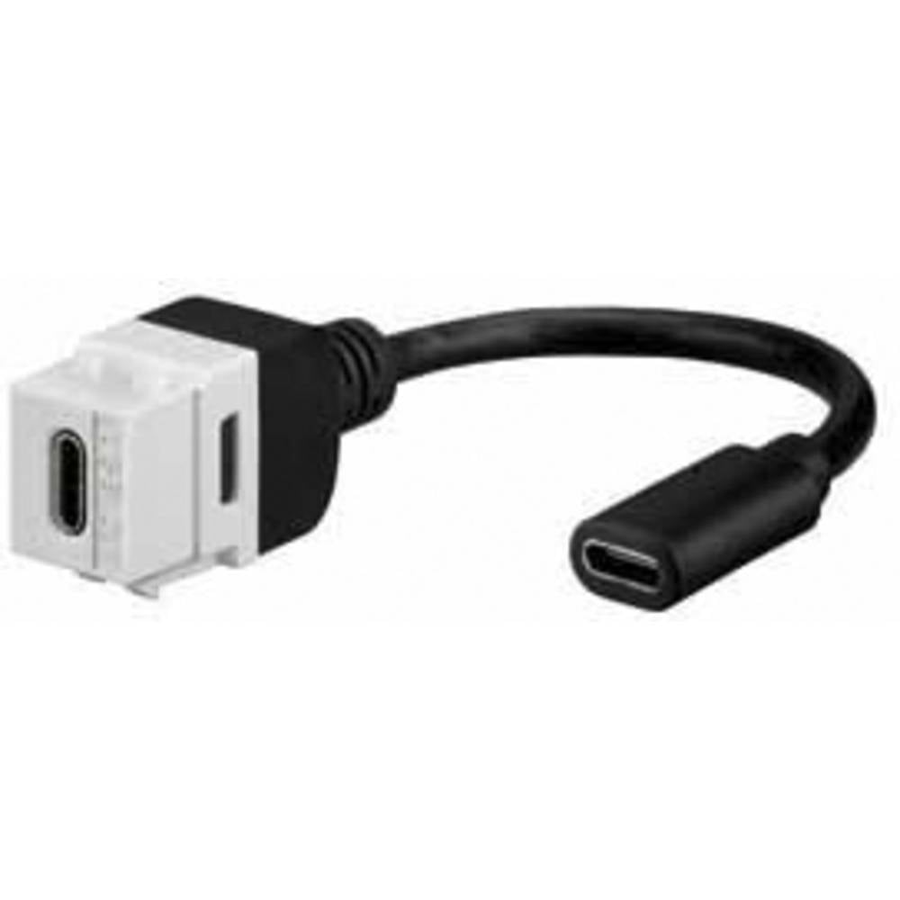 Rutenbeck Kmk Usb C 3.1 Kp Rw Adapter Konverter Usb C Stecker Weiß B-Ware - 4043921667361