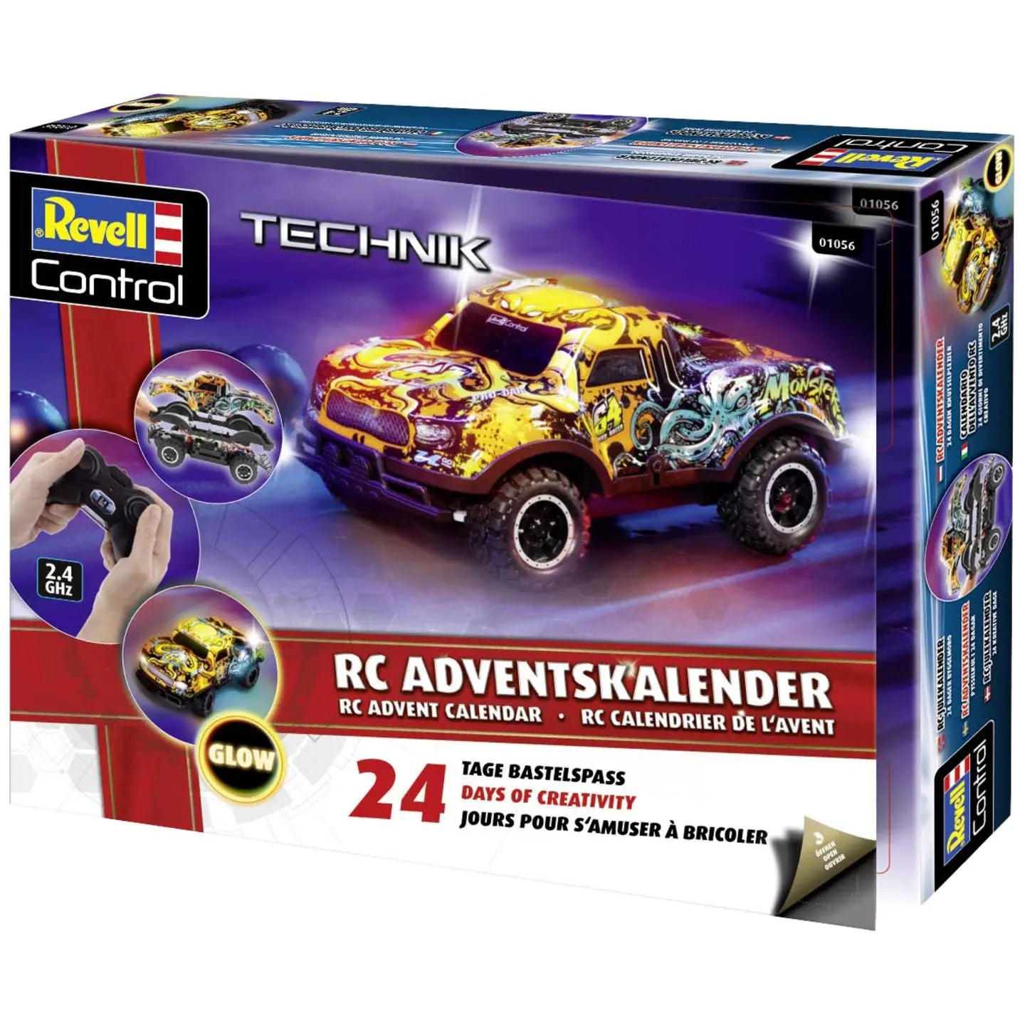 B-Ware Revell Adventskalender Set Rc Car Christmas Driver Bausatz Rc Auto Kinder - 4009803010564