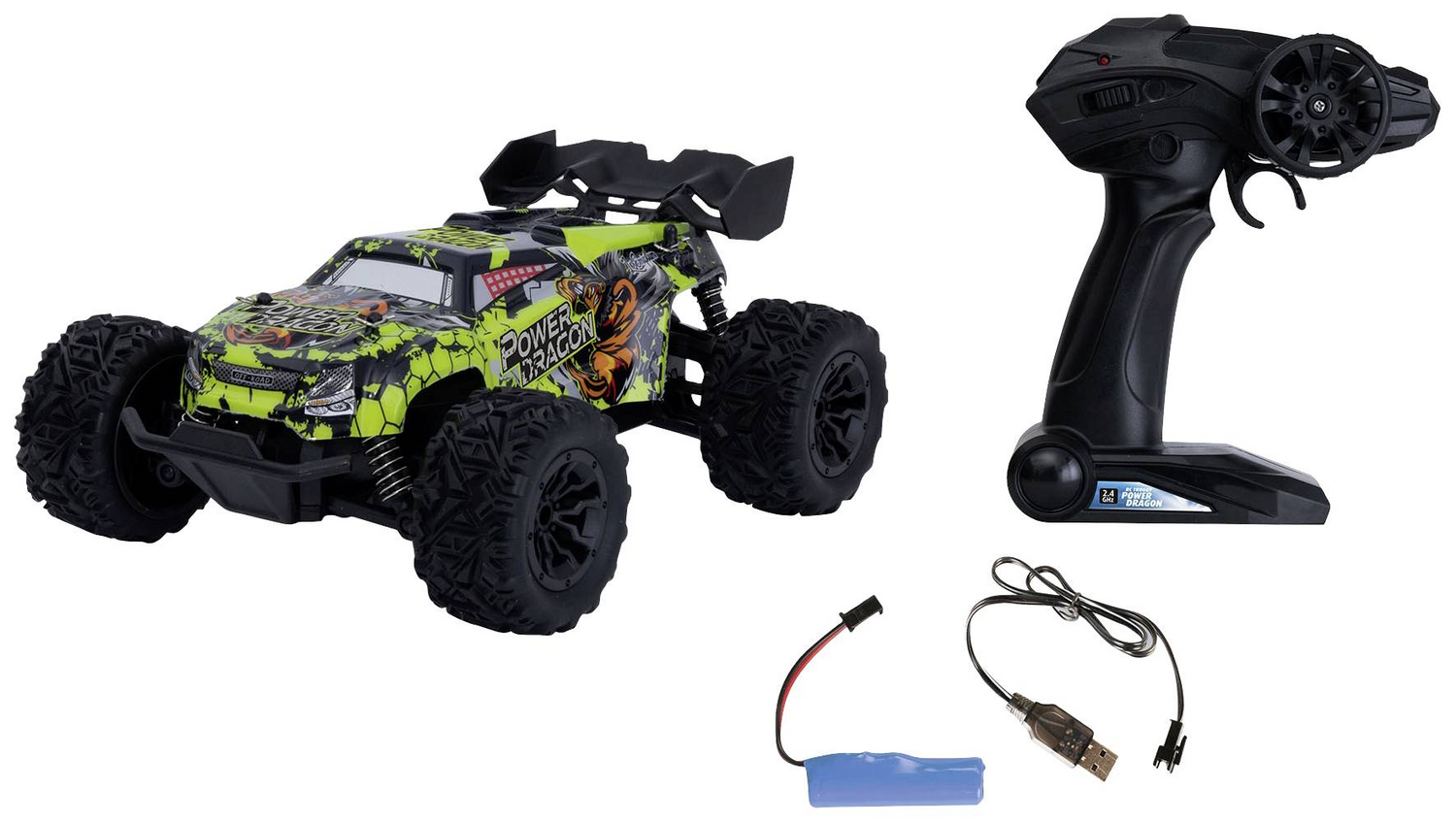 B-Ware Revell Control 24674 Power Dragon 1:20 Rc Einsteiger Modellauto Elektro Buggy - 4009803124674
