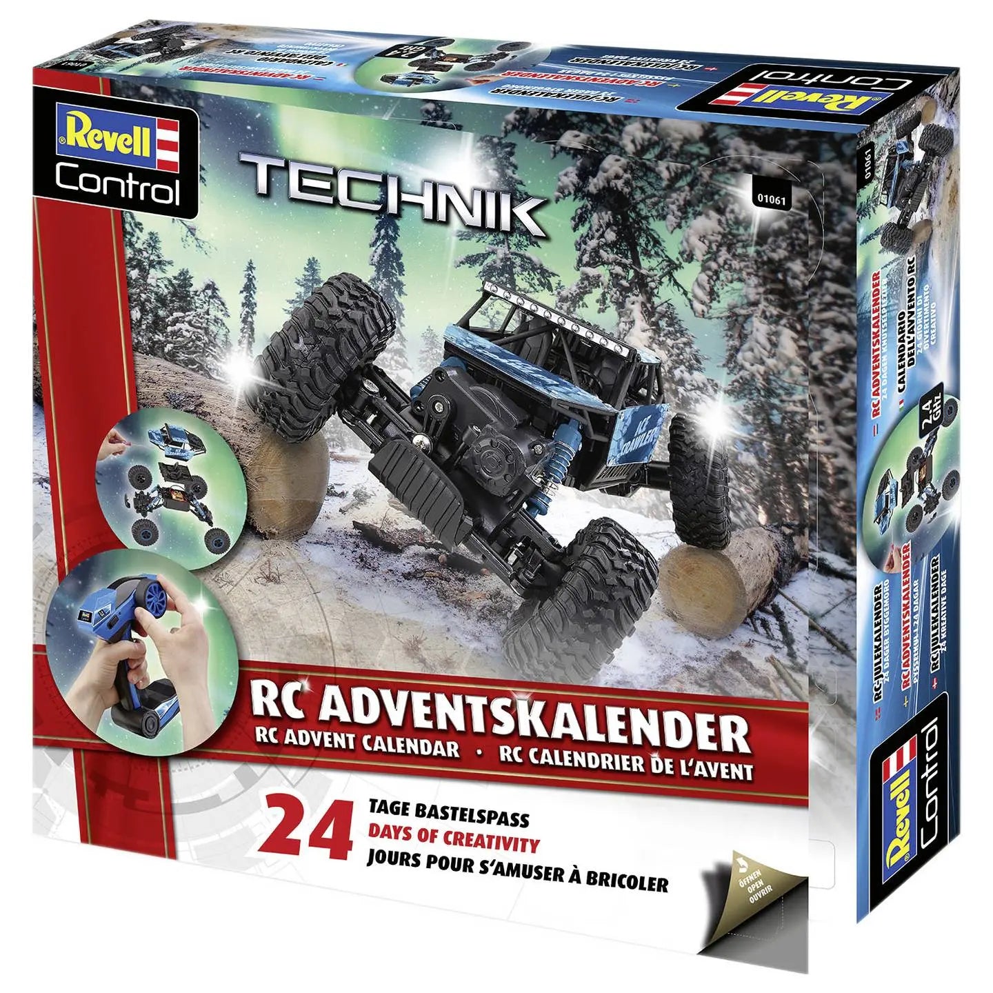 B-Ware Revell Control Rc Crawler Bausatz Adventskalender Fernsteuerung Modell Auto Set - 4009803010618