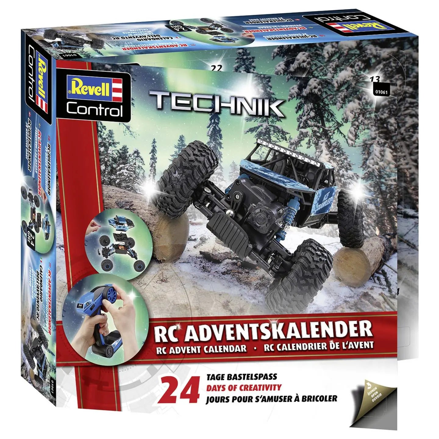 B-Ware Revell Control Rc Crawler Bausatz Adventskalender Fernsteuerung Modell Auto Set - 4009803010618
