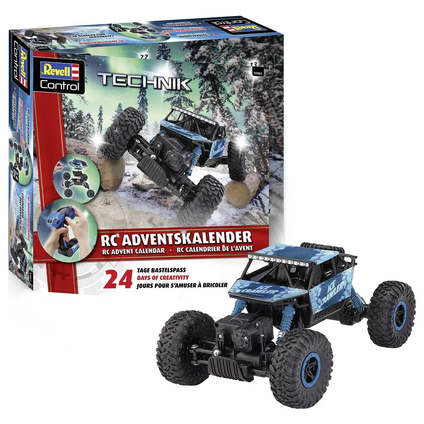 B-Ware Revell Control Rc Crawler Bausatz Adventskalender Fernsteuerung Modell Auto Set - 4009803010618