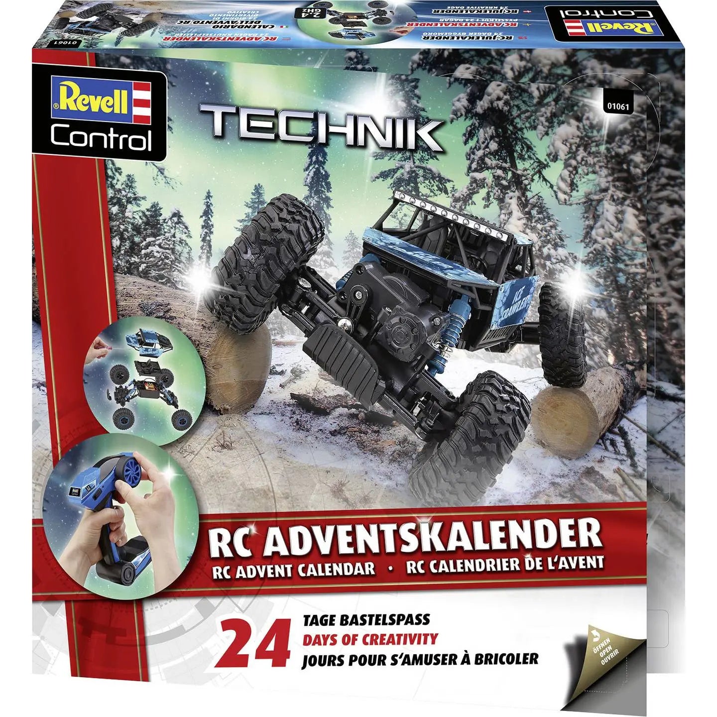 B-Ware Revell Control Rc Crawler Bausatz Adventskalender Fernsteuerung Modell Auto Set - 4009803010618