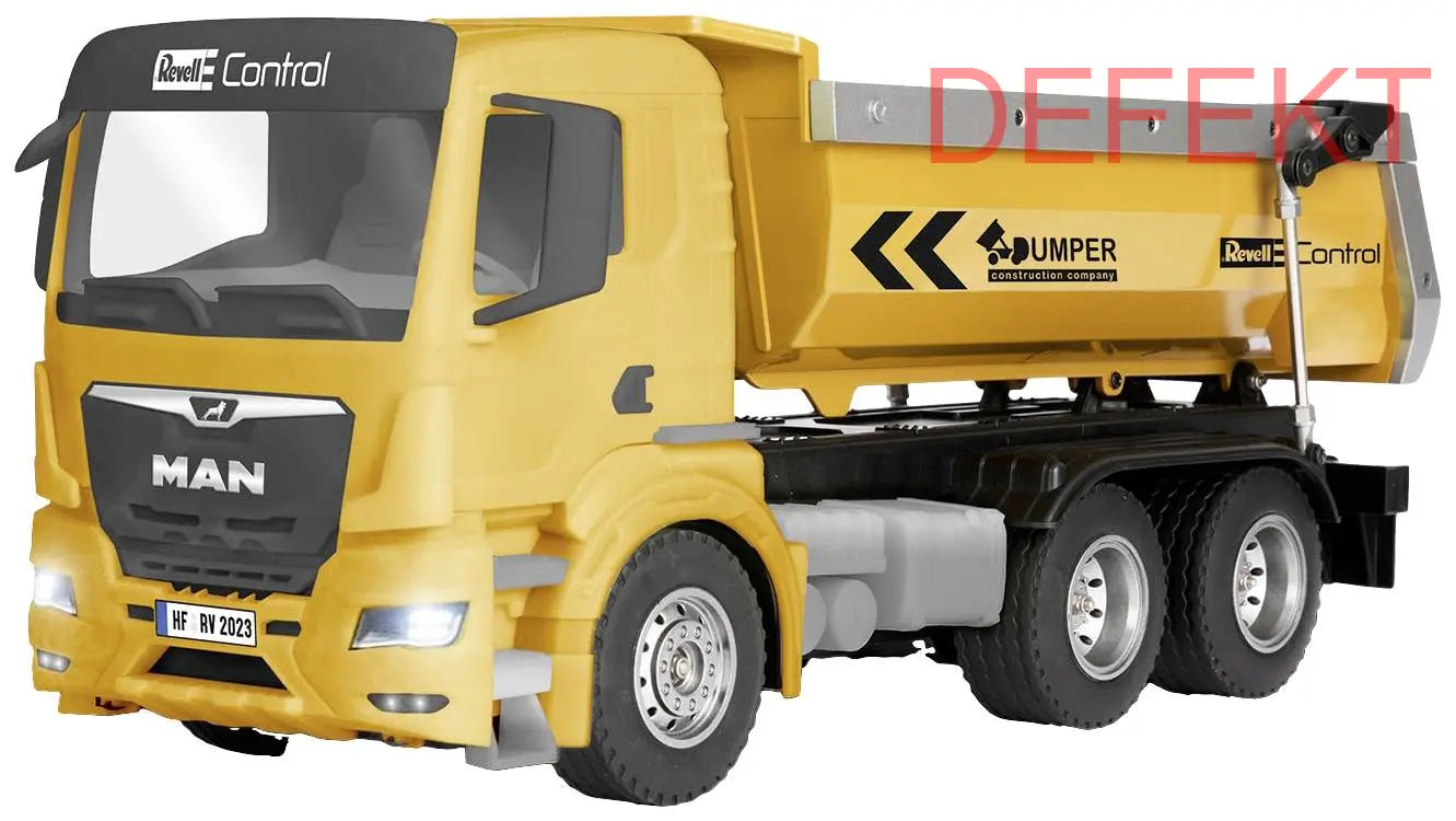 D-Ware Revell Control Rc Dumper Truck Man Tgs 33.510 6 X4 Bb Ch 1:14 Rc Elektro Lkw Auto - 4009803244549