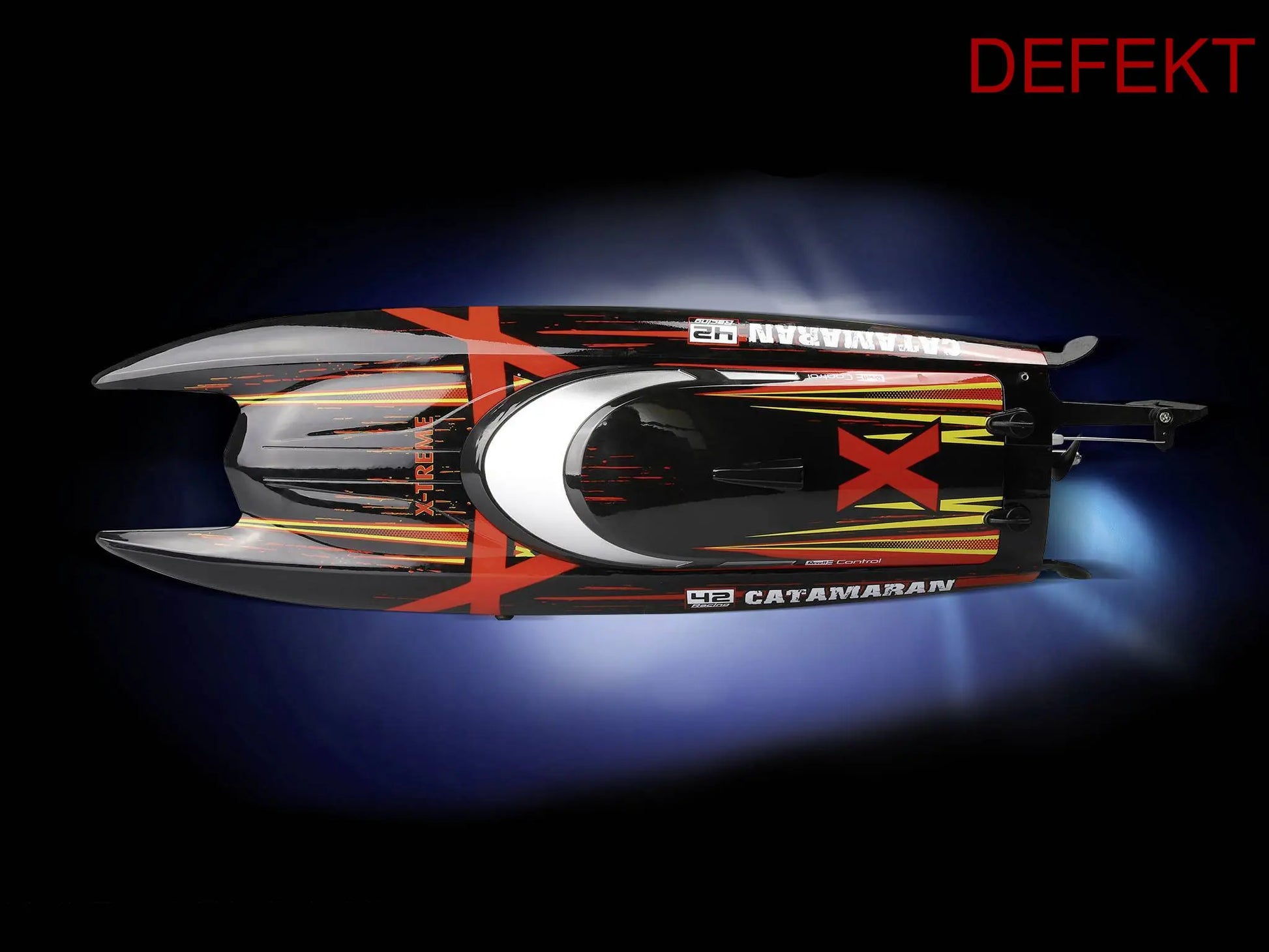 Revell Control X Treme Boat Catamaran Rc Einsteiger Motorboot Boot Defektware D-Ware - 4009803241401