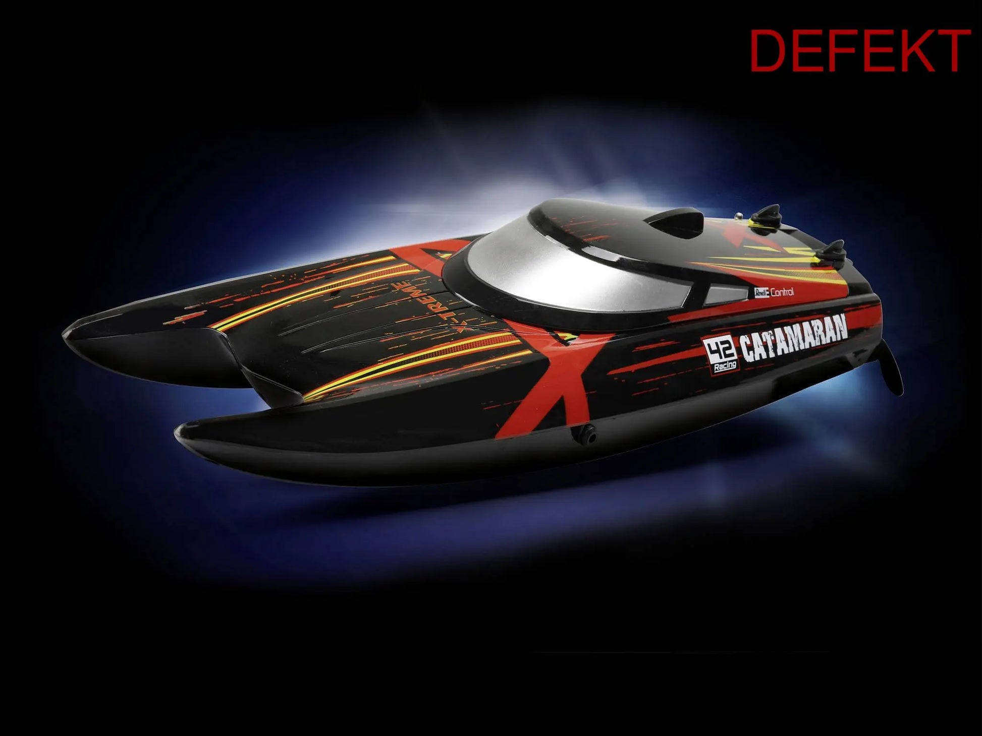 Revell Control X Treme Boat Catamaran Rc Einsteiger Motorboot Boot Defektware D-Ware - 4009803241401
