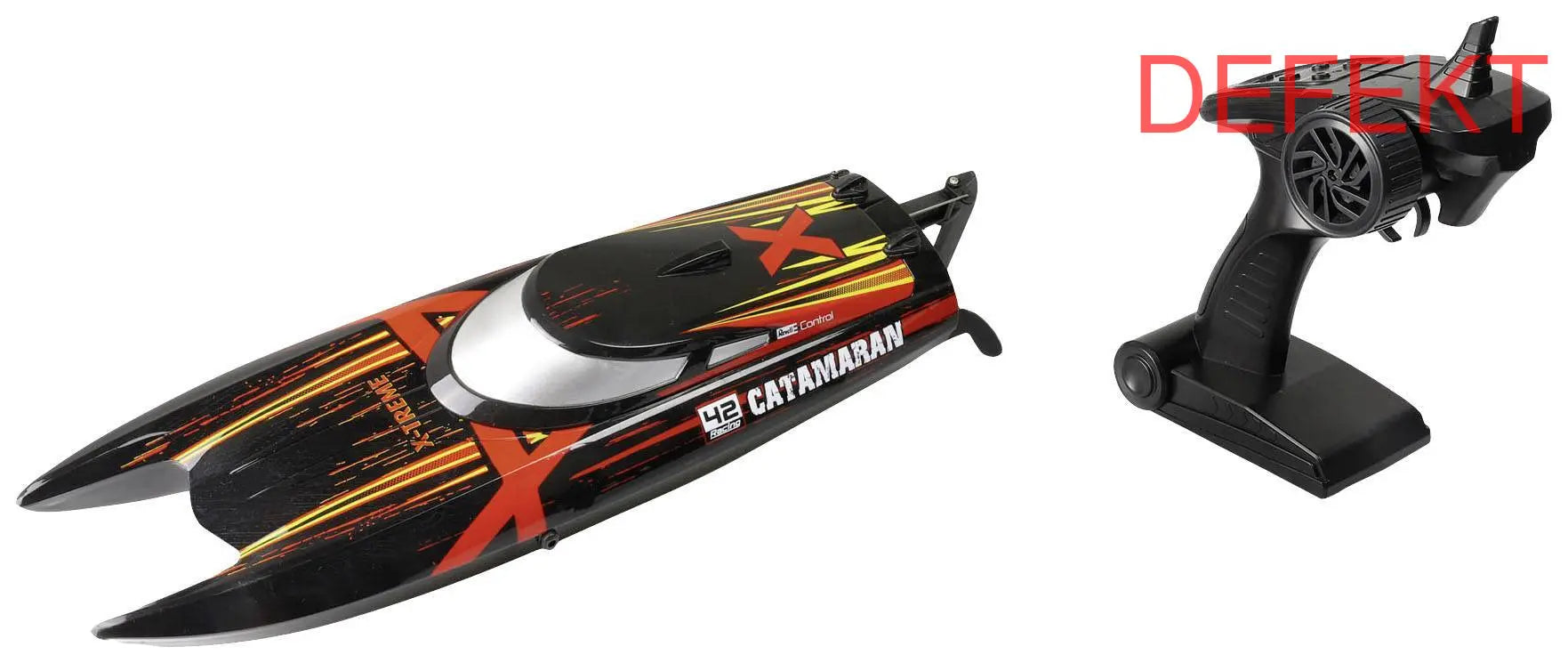 Revell Control X Treme Boat Catamaran Rc Einsteiger Motorboot Boot Defektware D-Ware - 4009803241401