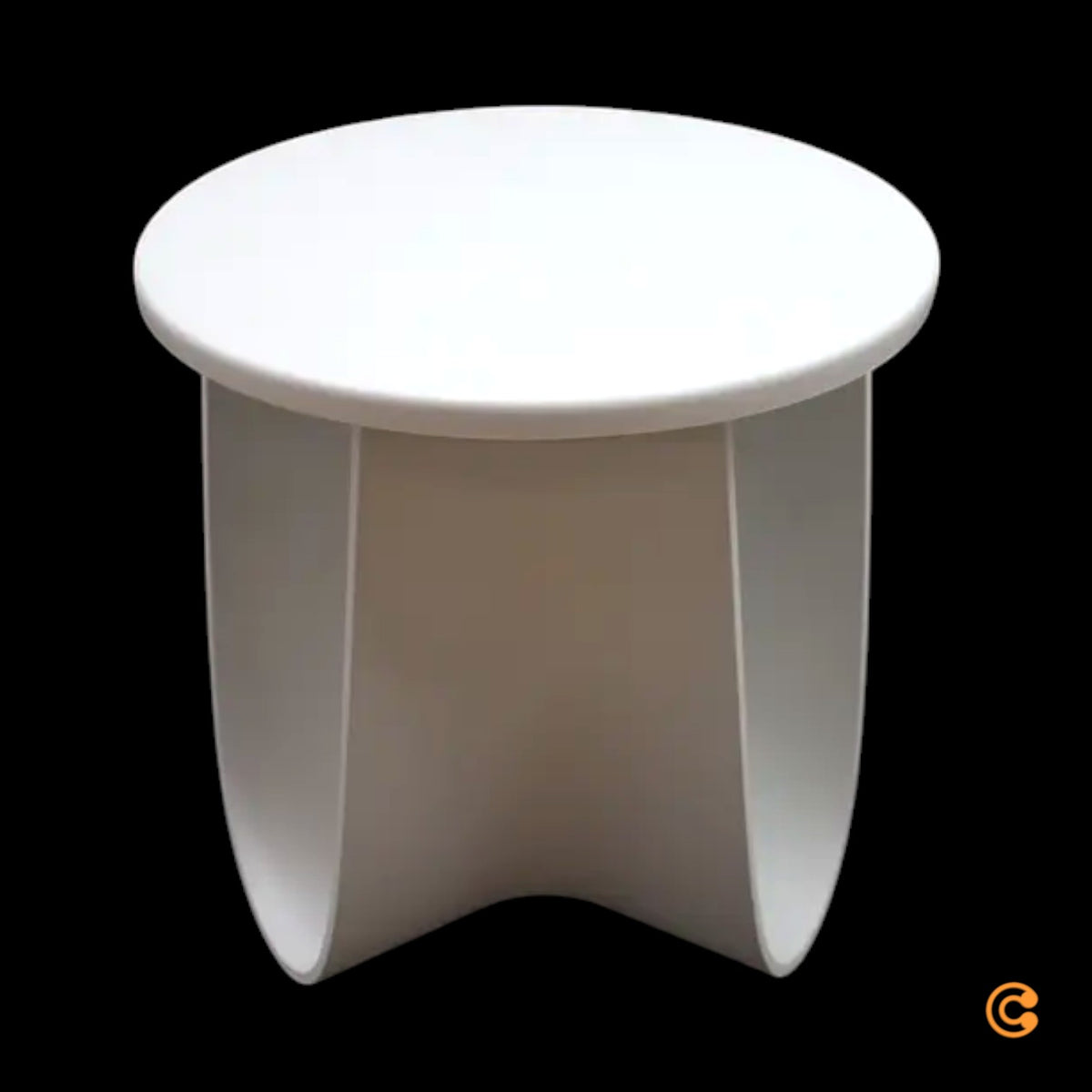 Mdf Italia Sag Hocker/Beistelltisch Sitzfläche Polyurethan 44 cm SIEHE TEXT/FOTO - 247392
