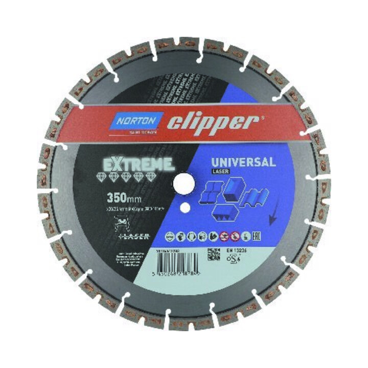 Saint Gobain Clipper Trennscheibe Scheibe Diamant Universal Laser 300x30/25  B-Ware - 5450248218777