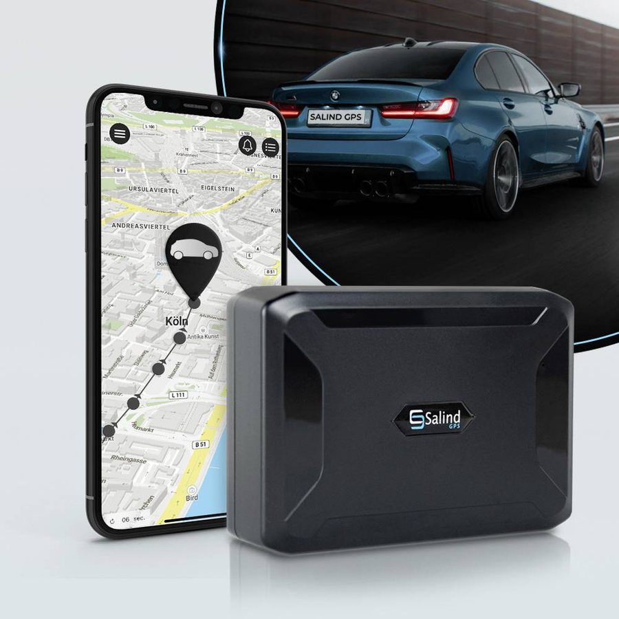 Salind Gps Salind 11 Gps Tracker Fahrzeugtracker Gps Tracker Fahrzeug Schwarz    B-Ware - 8720256469339