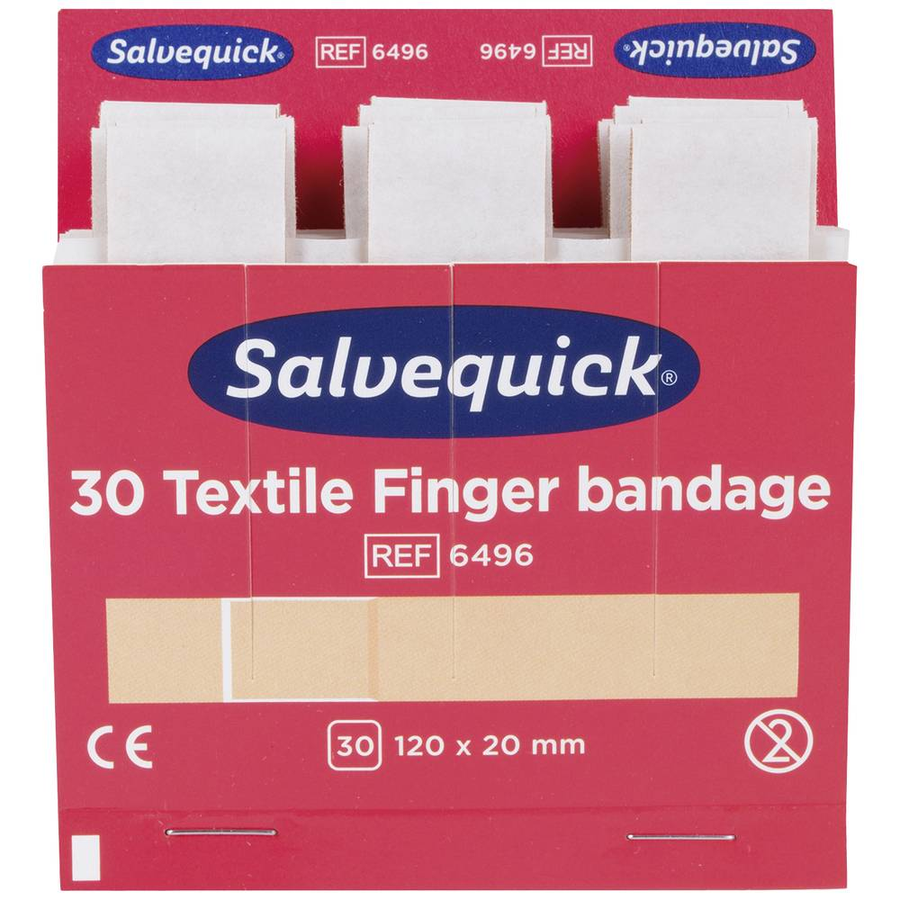Salvequick 1009496 Pflaster Nachfüllset 120 Mm X 20 Mm Arbeitsschutz Pflaster B-Ware - 7310610064969