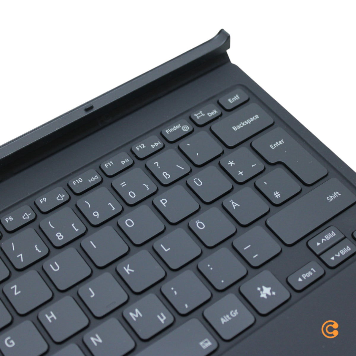 Samsung Tastatur Keyboard Book Cover EF-DX825 Galaxy Tab S10+ S9+ S9 FE+ Schwarz - 8806095759043