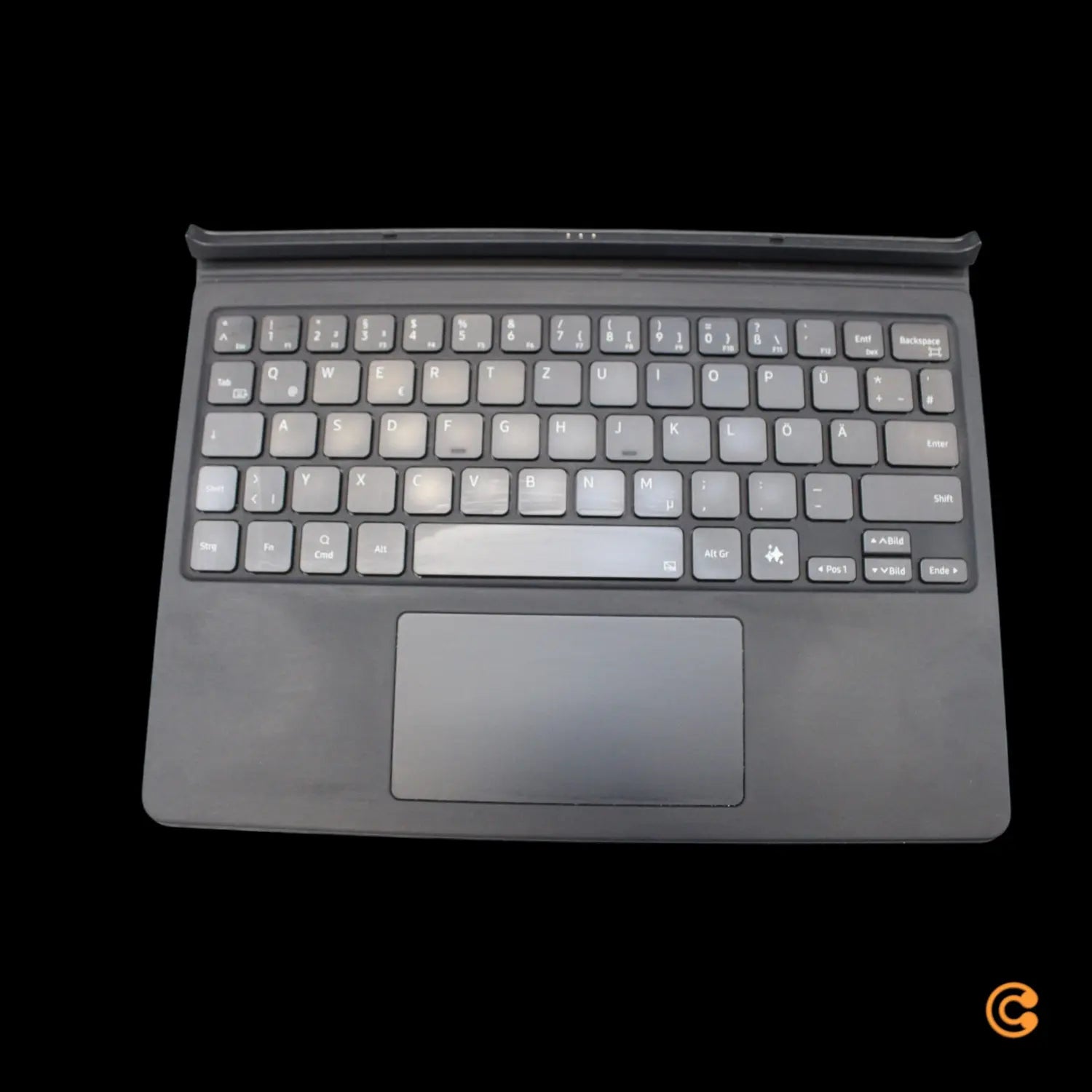 B-Ware Samsung Schutzhülle Tastatur Book Cover Keyboard Schwarz Galaxy Tab S9 S9 S10 Fe - 8806095759067