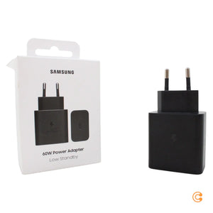 B-Ware Samsung Ladegerät Netzteil Ladeadapter Usb C Power Adapter Schwarz 60 W Charger