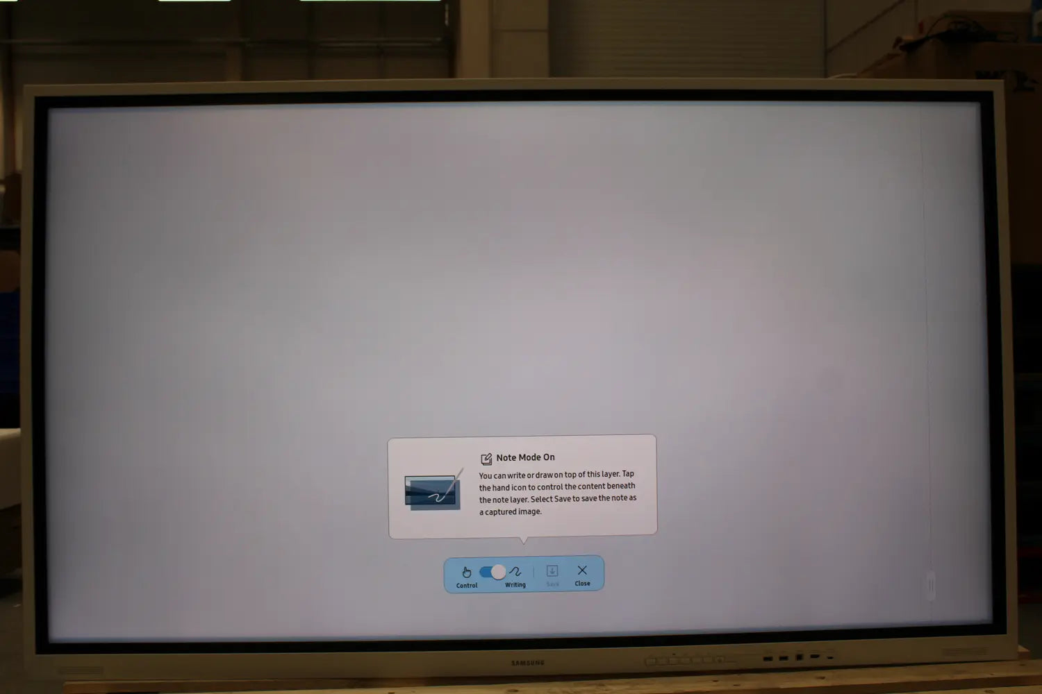 C-Ware Samsung Flip Pro Wm75 B Digital Signage Display 189.23 Cm 75 Zoll Siehe Text/Foto