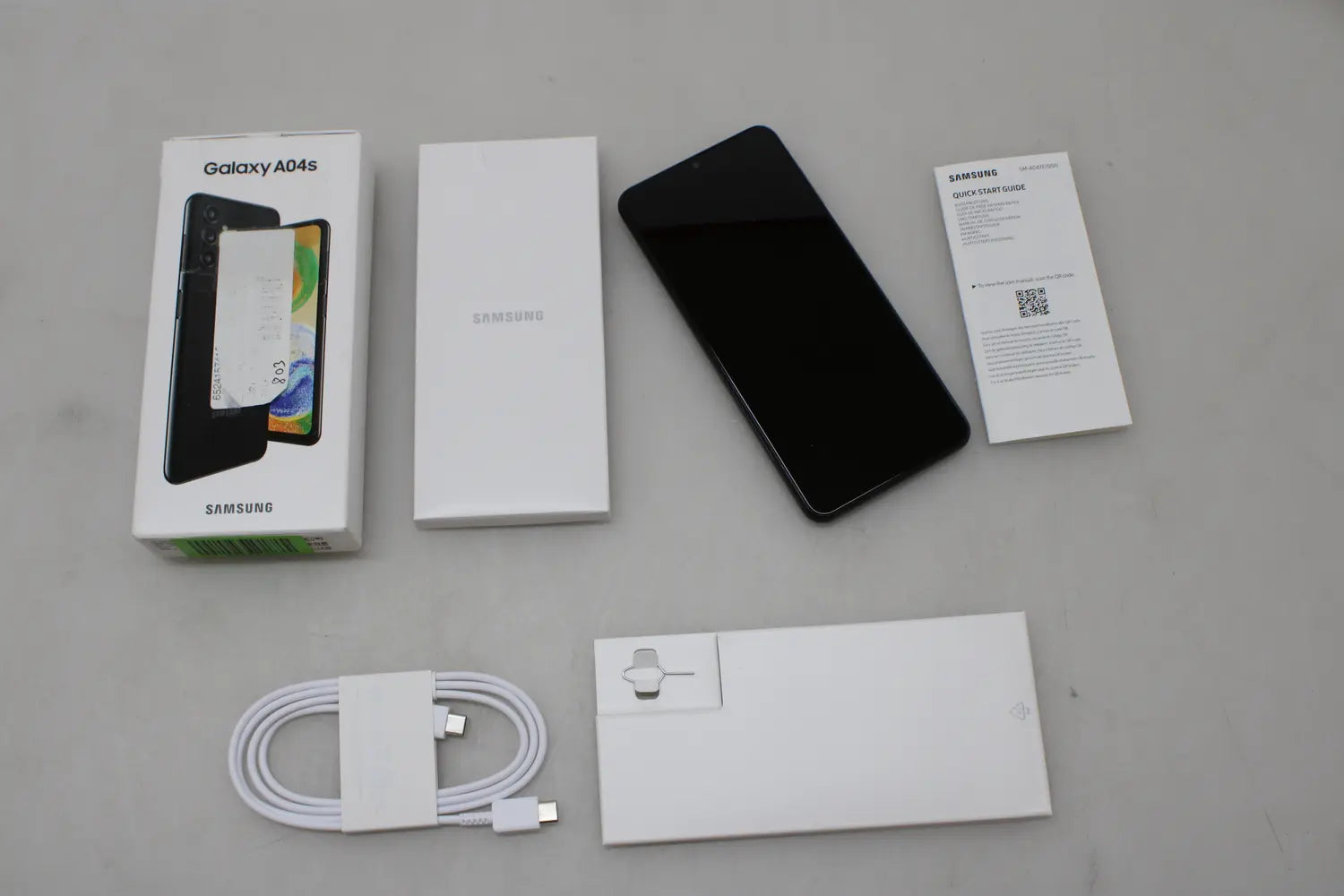 B-Ware Samsung Galaxy A04s Smartphone 32 Gb 16.5 Cm 6.5 Zoll Schwarz Android 12 Dual Sim - 8806094581874