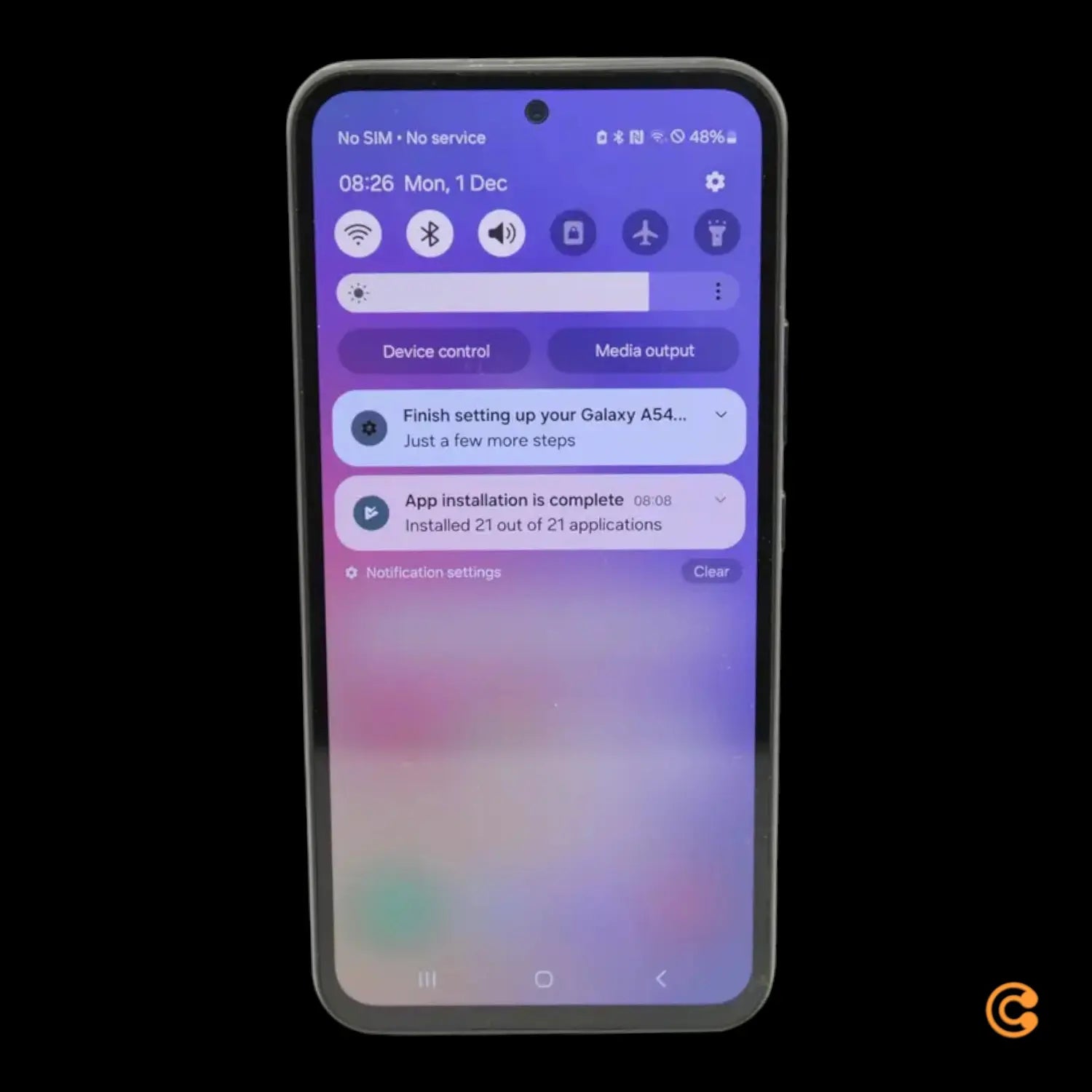 C-Ware Samsung Galaxy A54 5 G Smartphone 128 Gb 6.4 Zoll Graphit 13 Siehe Text/Foto - 8806094885699