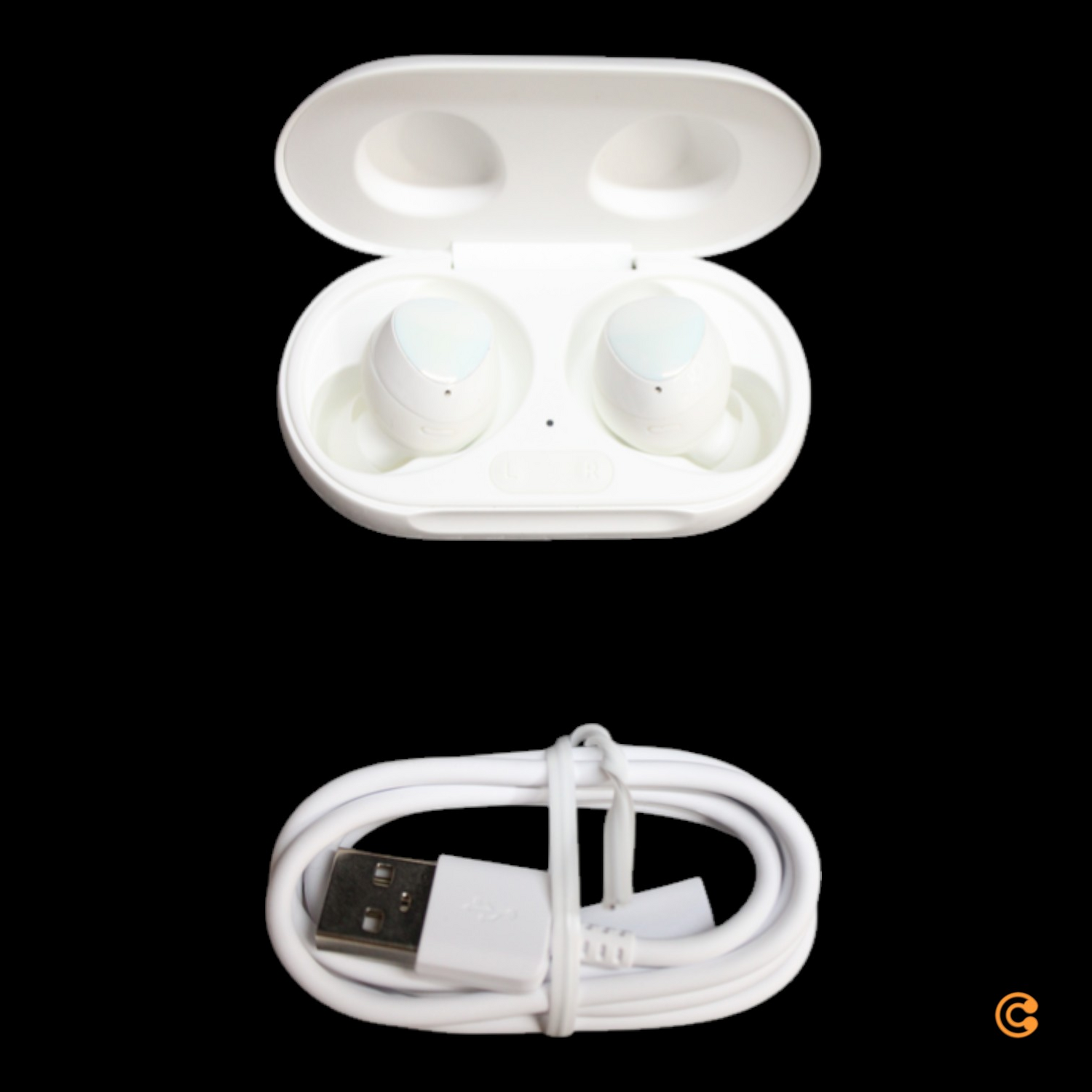 B-Ware Samsung Galaxy Buds + Kabellose Kopfhörer 3 Mikrophone In Ear Kopfhörer Weiß - 8806090196096