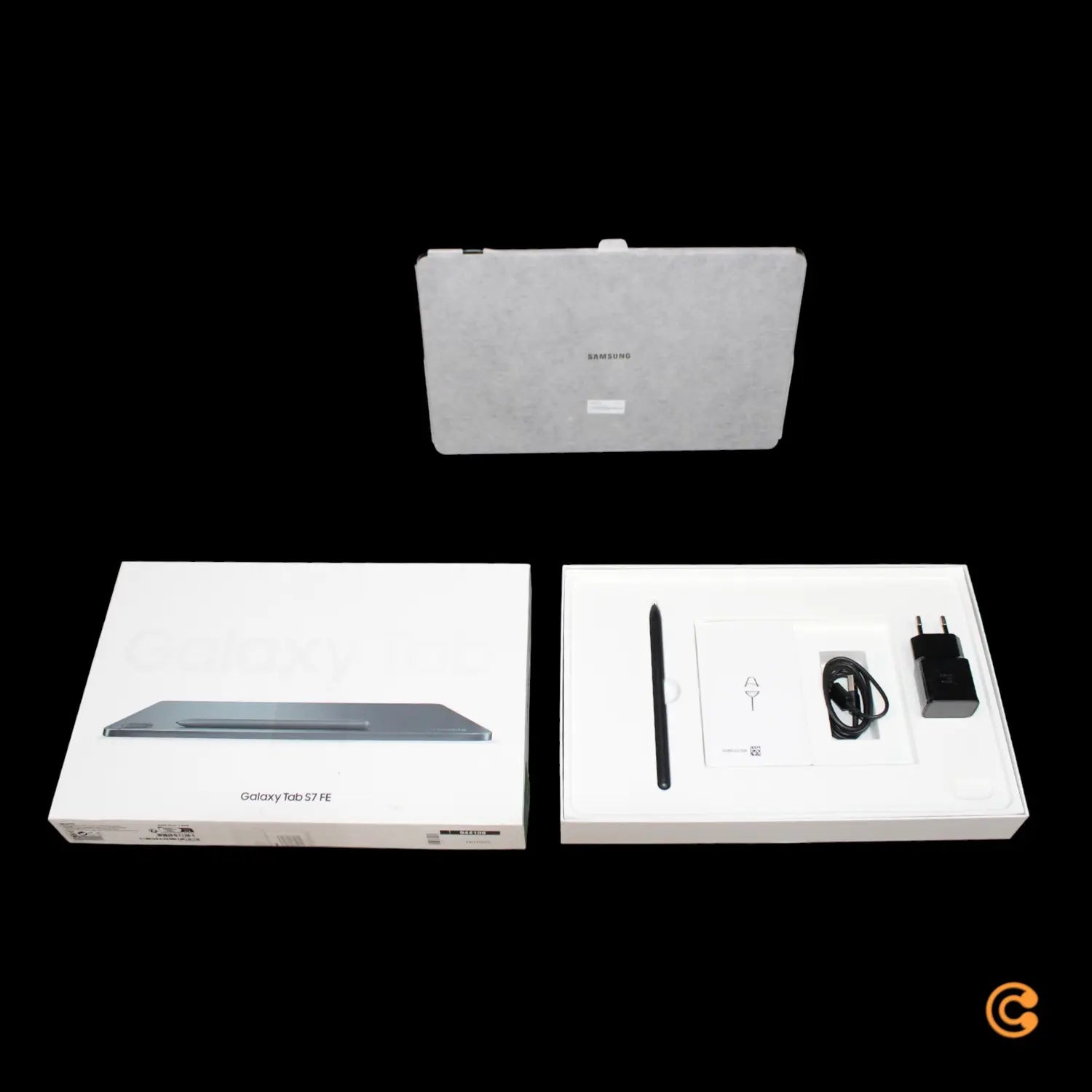 B-Ware Samsung Galaxy Tab S7 Fe Wi Fi 64 Gb Schwarz Android Tablet 31.5 Cm 12.4 Zoll - 8806092766143