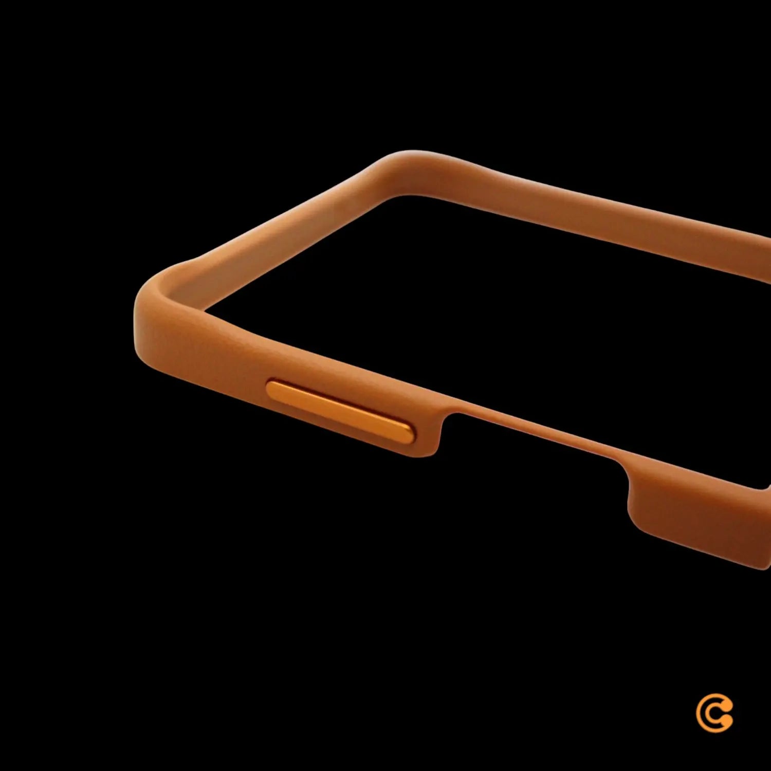 B-Ware Samsung Hülle Case Schutz Galaxy Z Flip7 Handyhülle Braun Kindsuit Cover Camel - 8806097466512