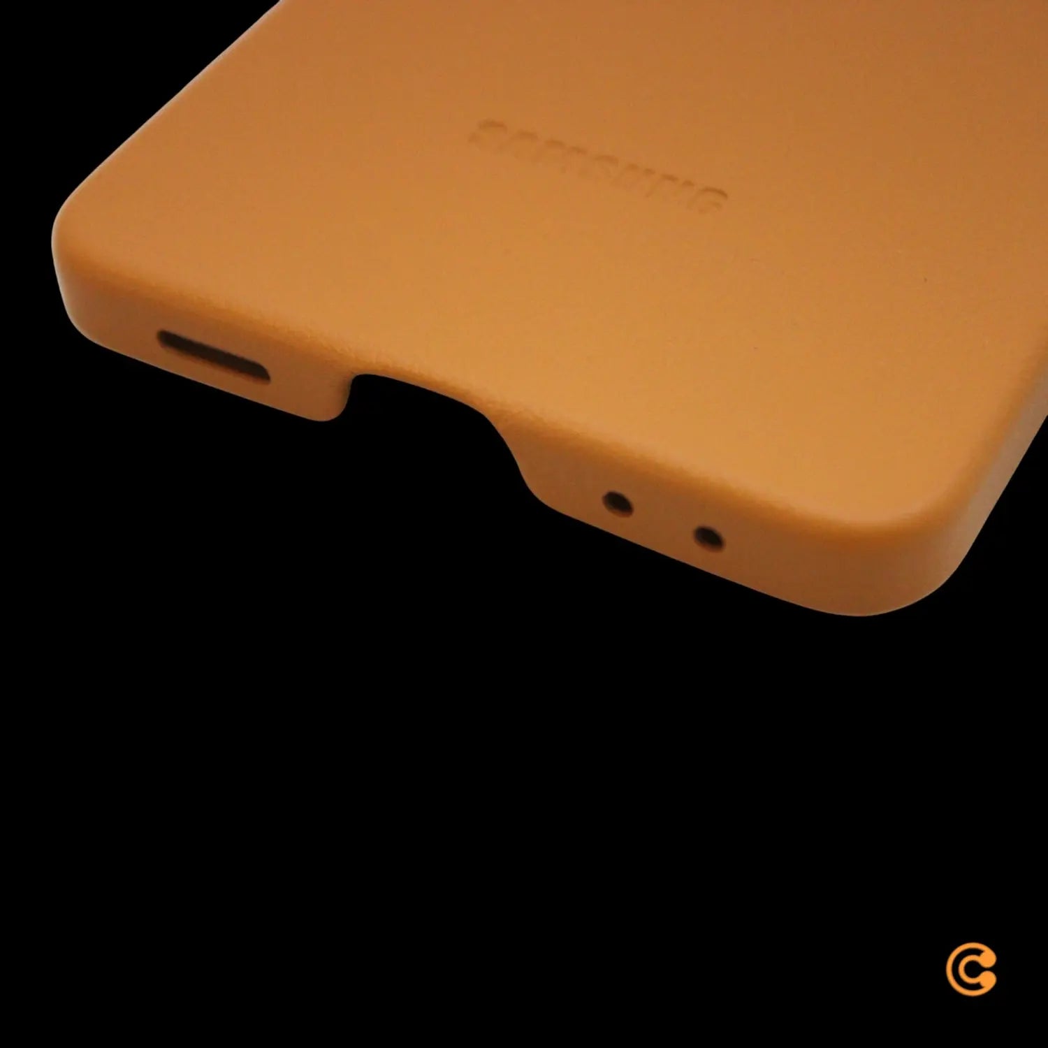 B-Ware Samsung Hülle Case Schutz Galaxy Z Flip7 Handyhülle Braun Kindsuit Cover Camel - 8806097466512