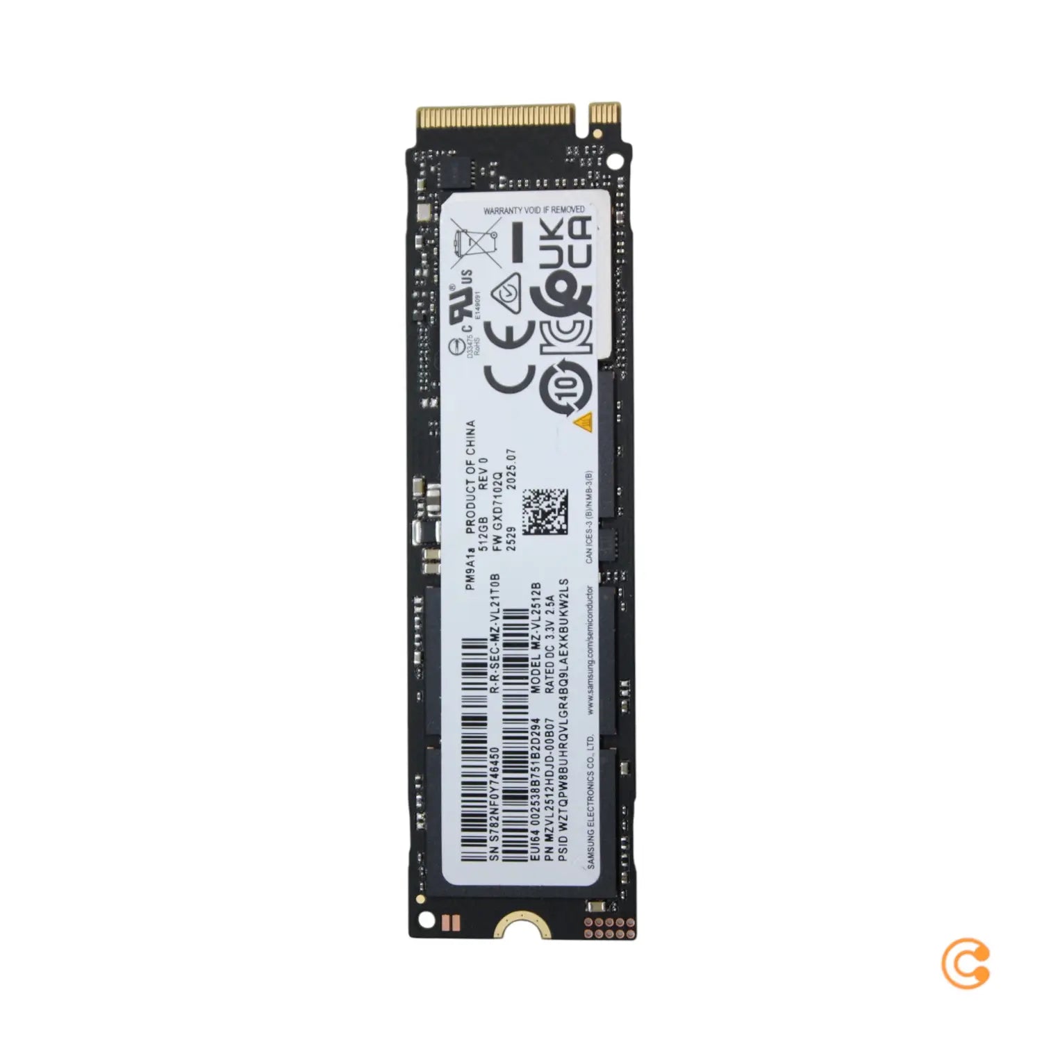 B-Ware Samsung Solid State Drive Festplatte M2 2280 Nv Me 512 Gb Internal Speicher - 4262451797717