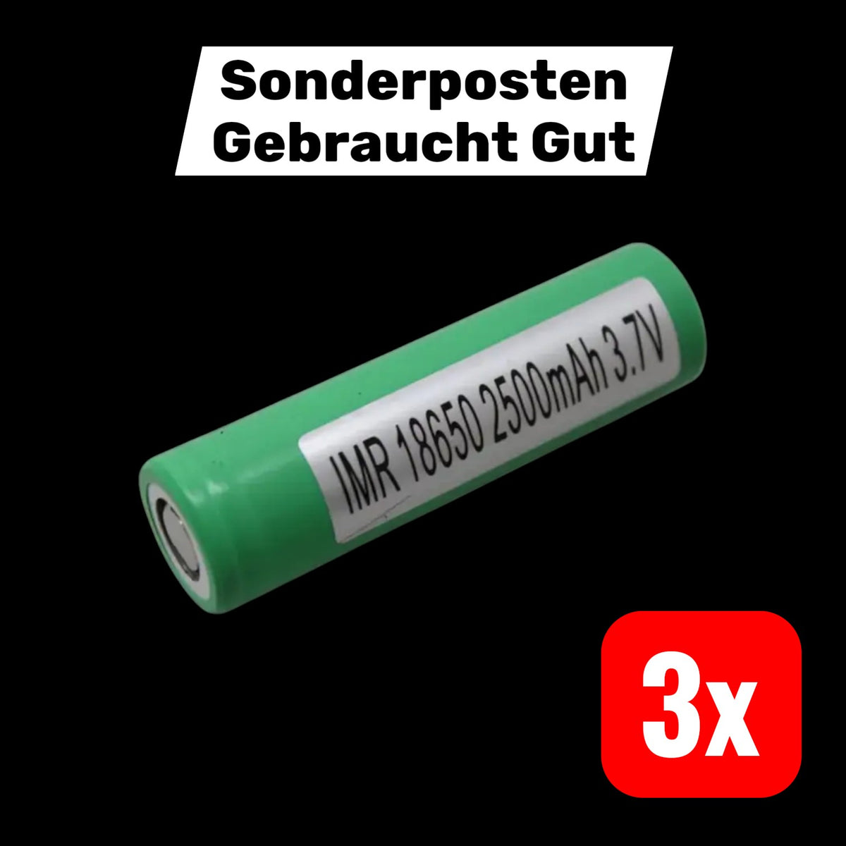 Samsung Spezialakku Batterie Li-Ion 3.6V Flat Top hochstromfähig 3 STÜCK - 0401613907732