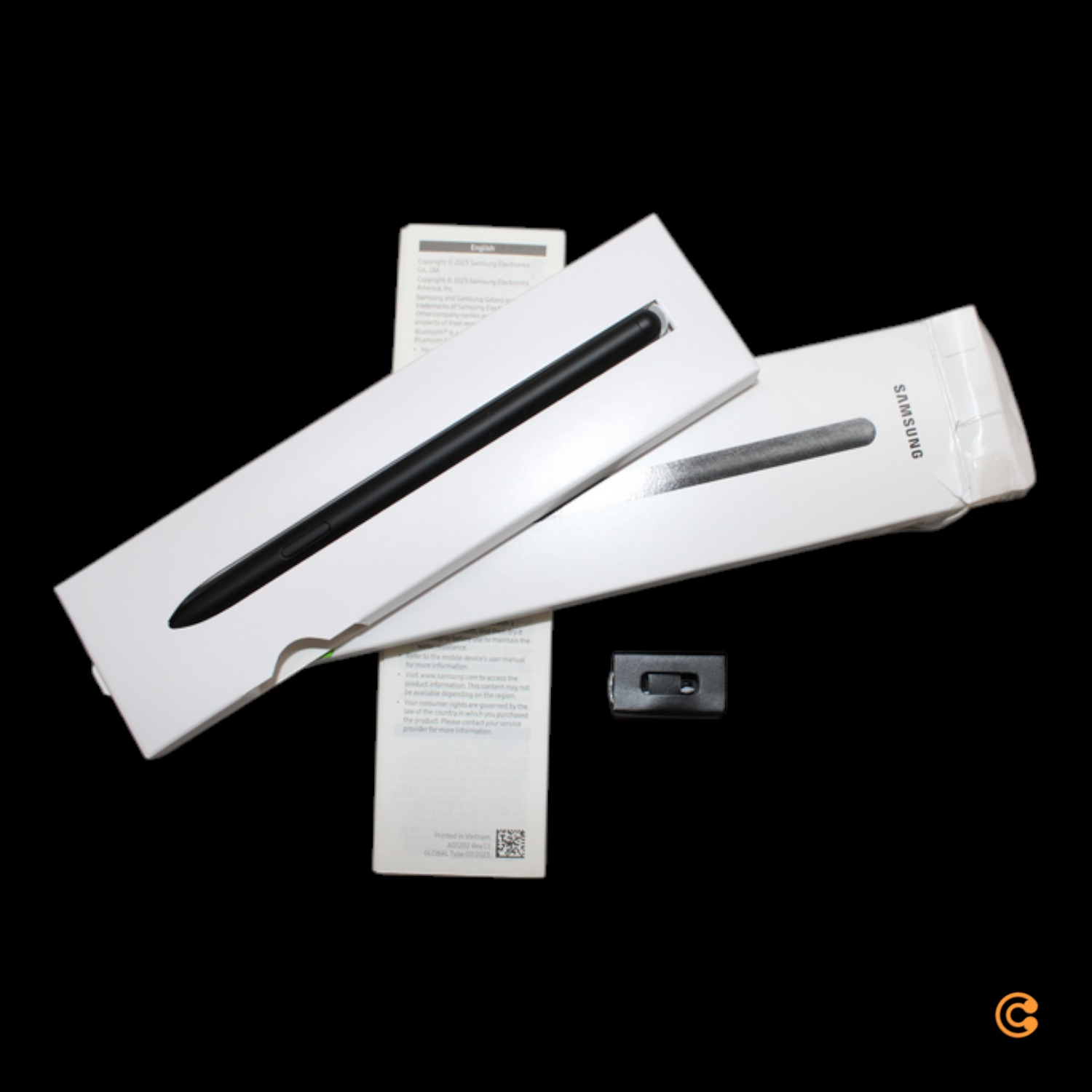 B-Ware Samsung S Pen Eingabestift Stylus Tab S9 Serie Black Ersatz Magnetisch Ip68  - 8806095105796