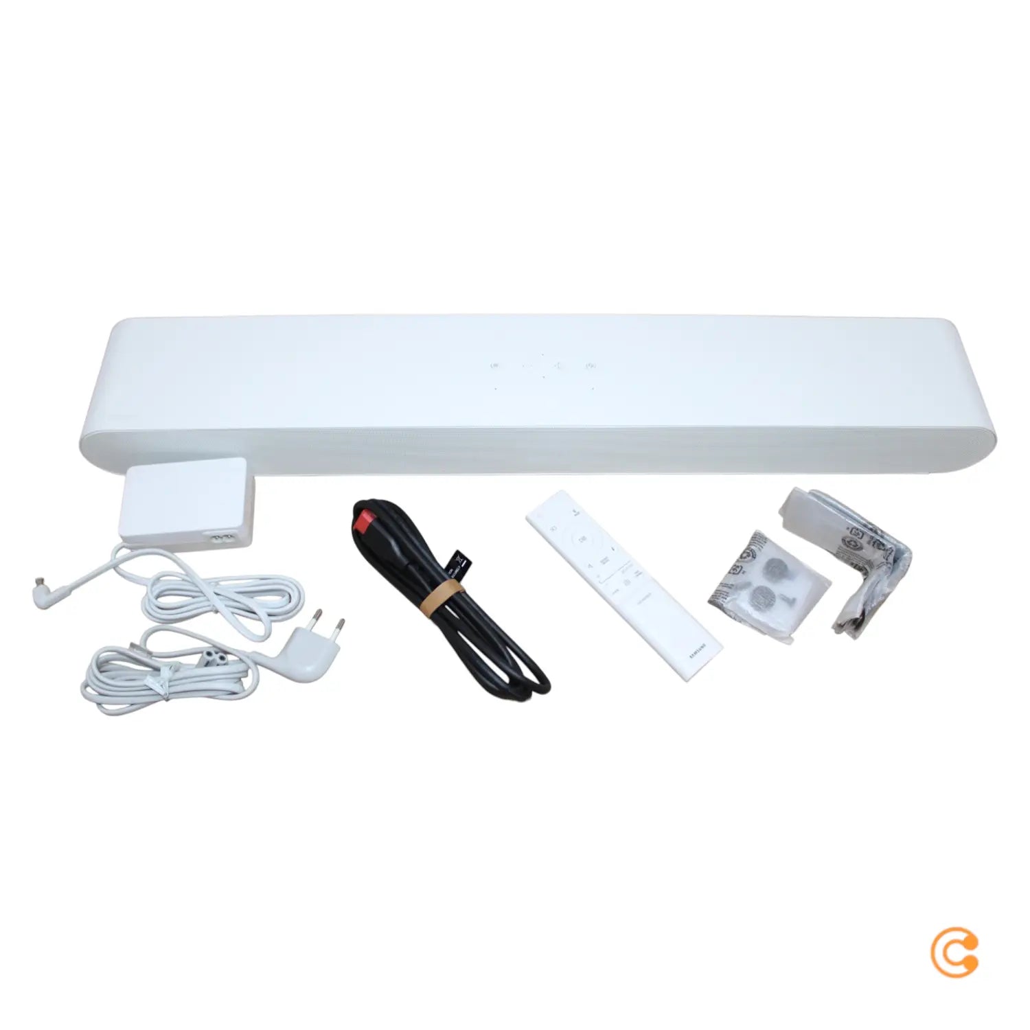 B-Ware Samsung Soundbar Lautsprecher Bluetooth Wlan Dolby Atmos Sprachsteuerung Weiß - 8806095475165