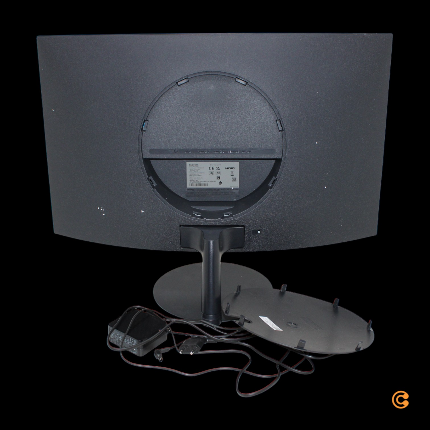 Samsung S27 C390 Eau Led Monitor Bildschirm Display Full Hd Curved 27 Zoll Schwarz B-Ware - 8806094713589
