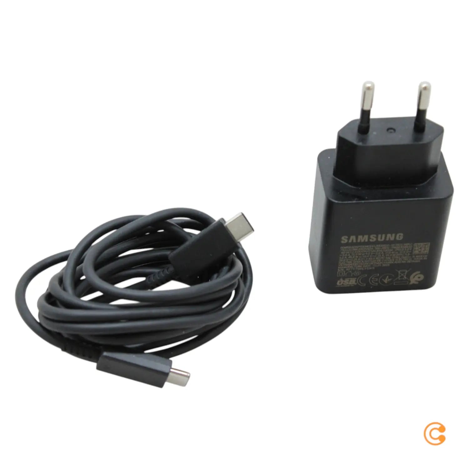 B-Ware Samsung Ladegerät Adapter Netzteil Usb C Schnellladegerät 45 W 5 A Kabel T4511   - 8806095510002