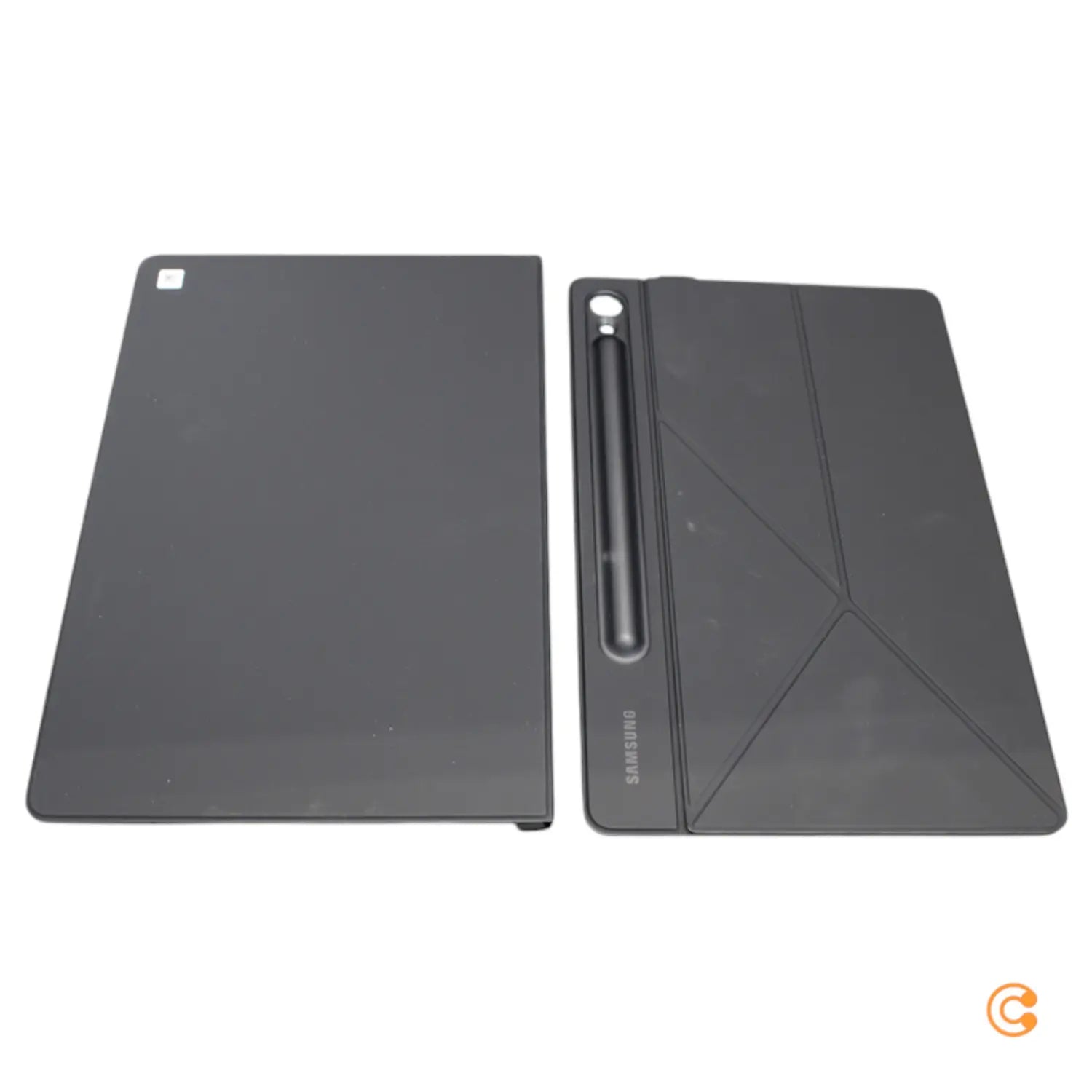 B-Ware Samsung Book Cover Hülle Tab S9 Tablet Schwarz Standfunktion Magnetisch 110 - 8806095110493