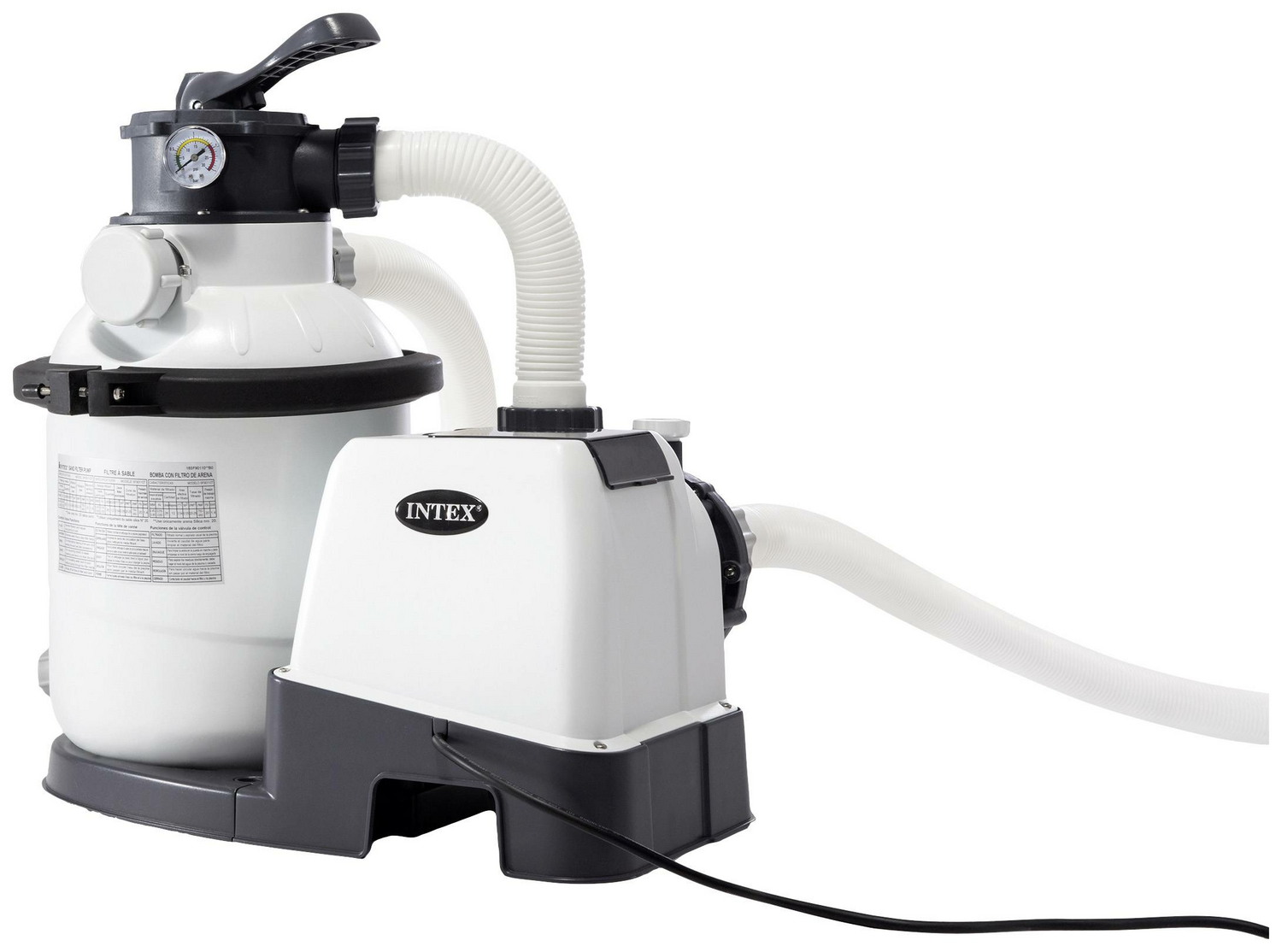 B-Ware Intex Sandfilterpumpe Sandfilteranlage 4.5 M³/H Filterpumpe Pumpe Filteranlage - 6941057413891