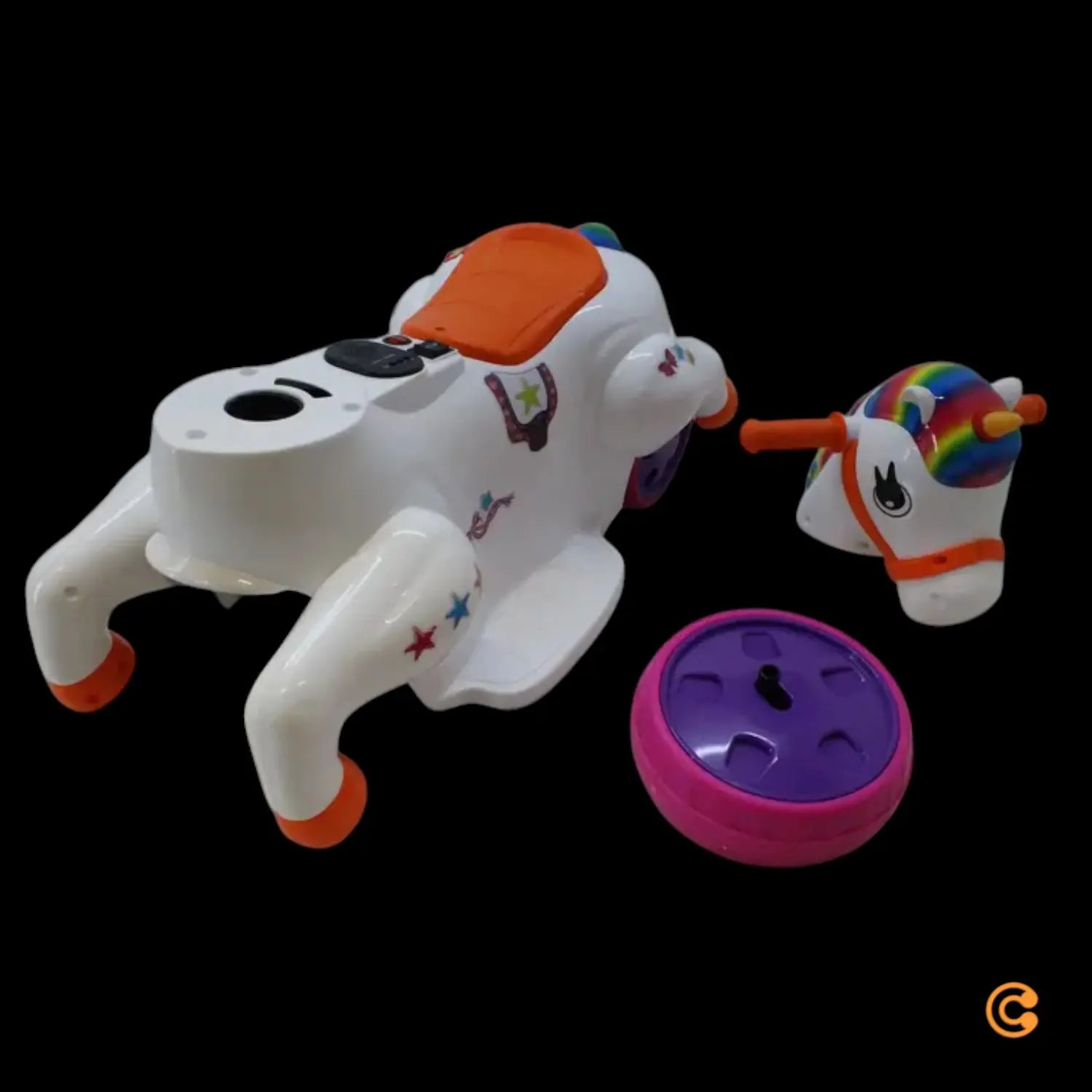 B-Ware Sandinrayli Kinderfahrzeug Kinderauto Elektrofahrzeug Einhorn Siehe Text/Foto - 6974129112194