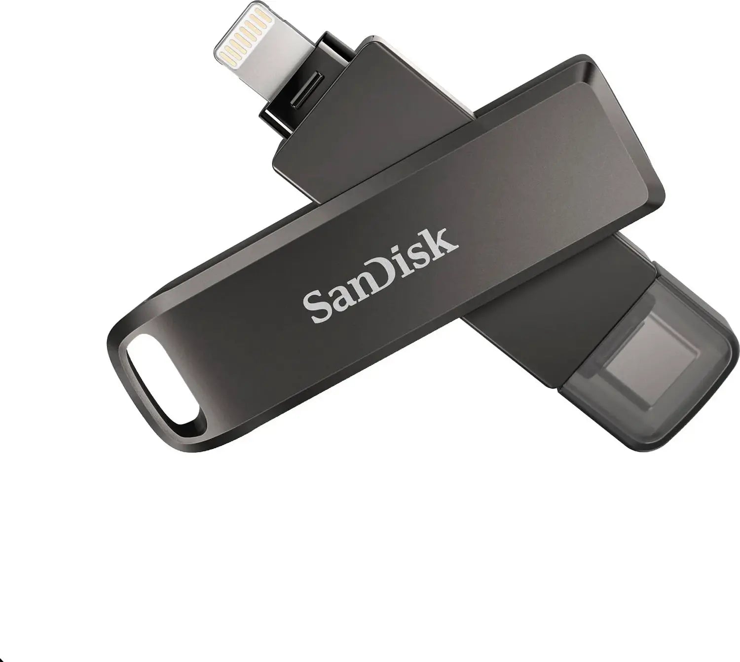 B-Ware San Disk I Xpand Luxe 64 Gb Usb Stick Speicherstick Lightning Schwarz Speicher