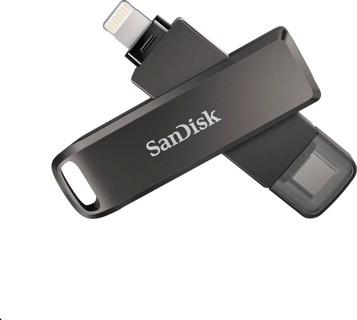 SanDisk iXpand Luxe 64GB USB Stick Speicherstick Lightning schwarz Speicher - 0619659181932