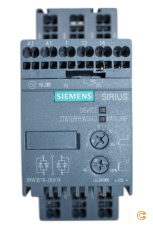 Siemens 3 Rw3018 2 Bb14 3 Rw30182 Bb14 Sanftstarter Softstarter Siehe Text/Foto B-Ware - 4011209719750