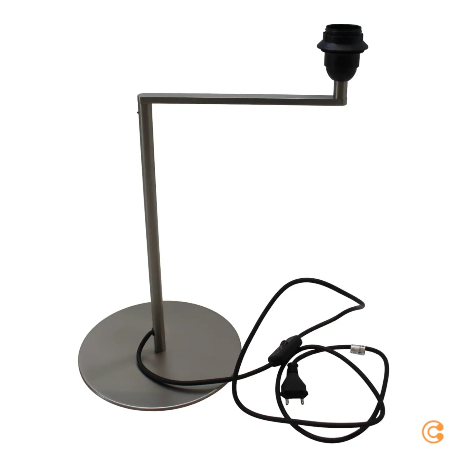 B-Ware Santa & Cole Americana Tischleuchte Tischlampe Satin Nickel Siehe Text/Foto - 8435515319002