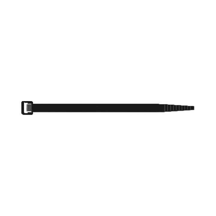 B-Ware Sapi Selco Kabelbinder Befestigungsband Schwarz Uv Beständig 7,5x450 100 Stück - 8014748306357