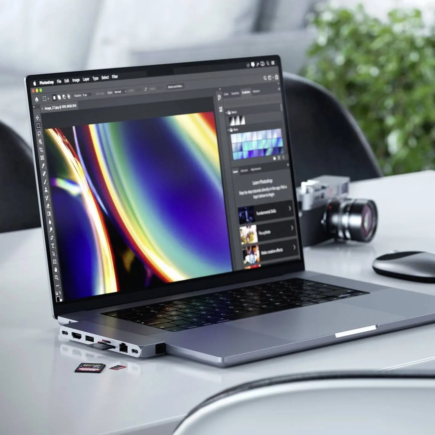 B-Ware Satechi Dockingstation Usb Hub Pro Hub Max Space Gray Mac Book Pro Air Usb C - 810086360314