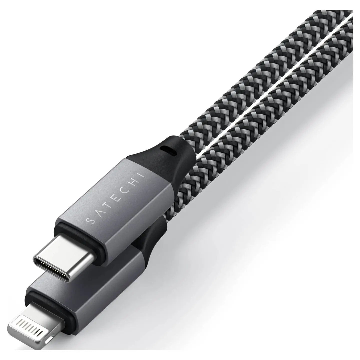 B-Ware Satechi St Tcl10 M Kabel Datenkabel Usb C Lightning 0.25m Ladekabel