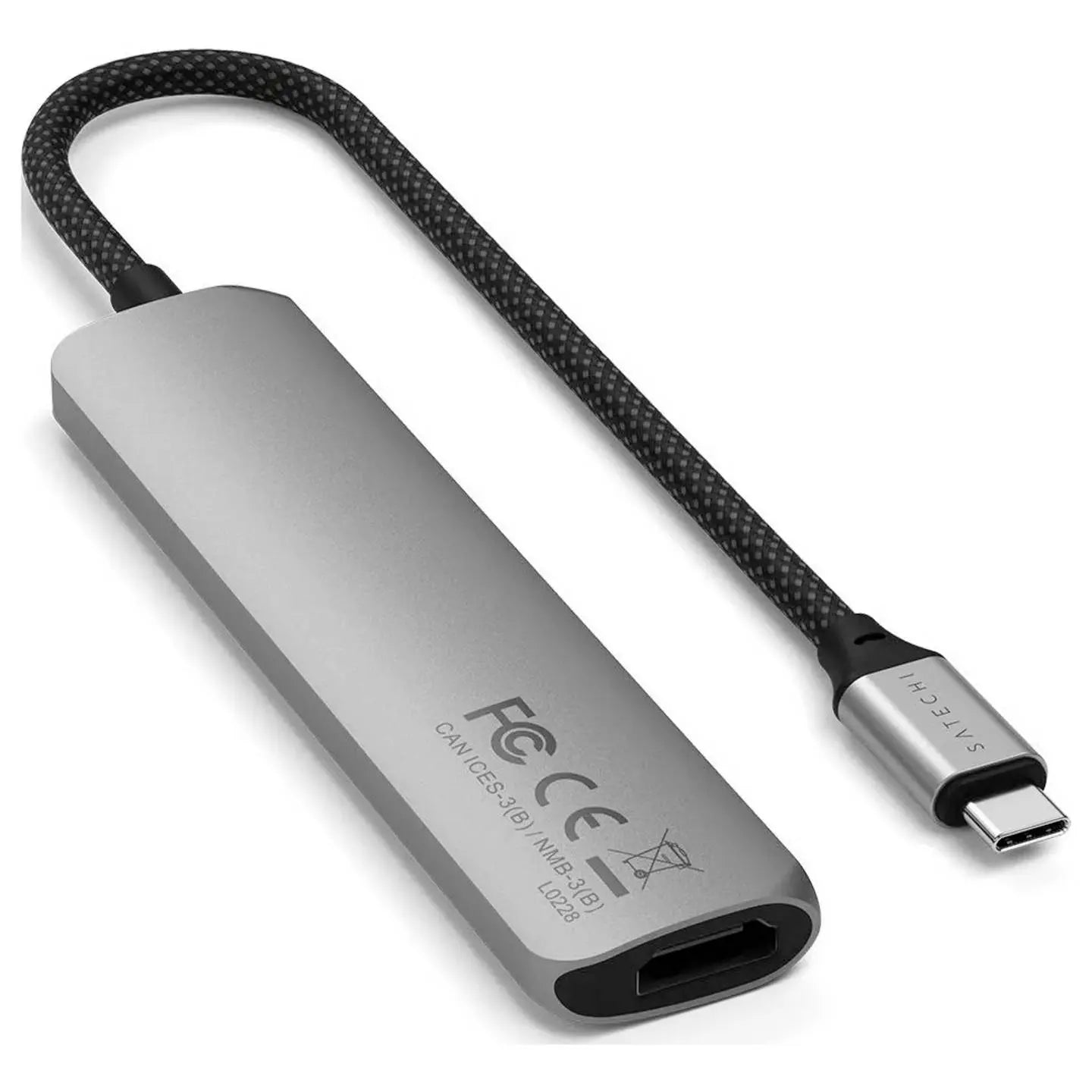 B-Ware Satechi Hub Dockingstation Usb C Multiport Adapter Spacegrau Kartenleser Macbook - 810086361755