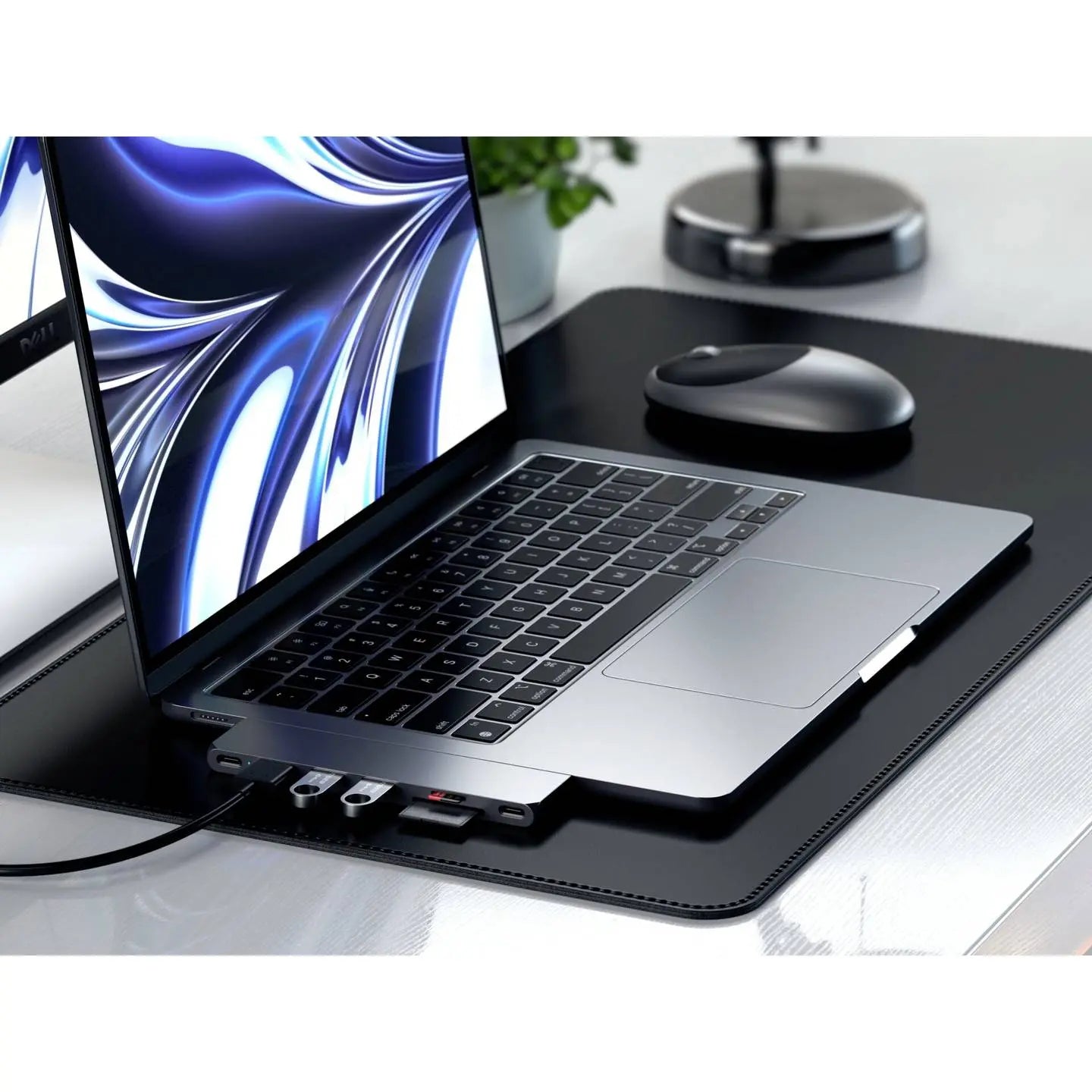 B-Ware Satechi Dockingstation Hub Adapter Usb C Pro Hub Slim Grau Usb A Sd Micro Sd Hdmi