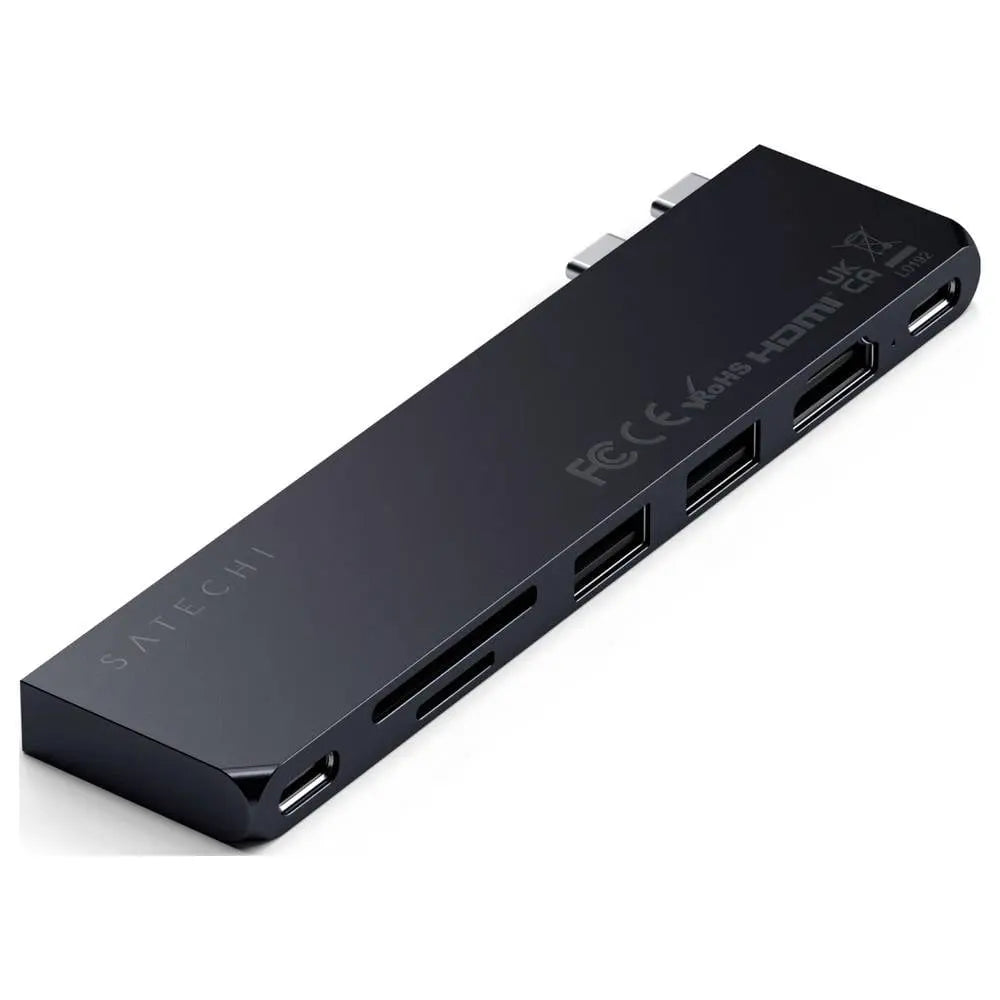 B-Ware Satechi Dockingstation Adapter Hub Usb C Pro Slim Midnight Black  - 810086360628