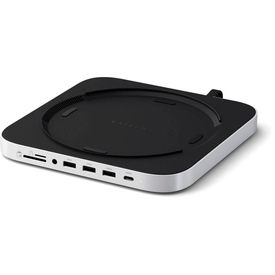 Satechi Usb C Dockingstation Stand Hub Anschlussgerät Laptop Erweiterung Silber B-Ware - 810086361052